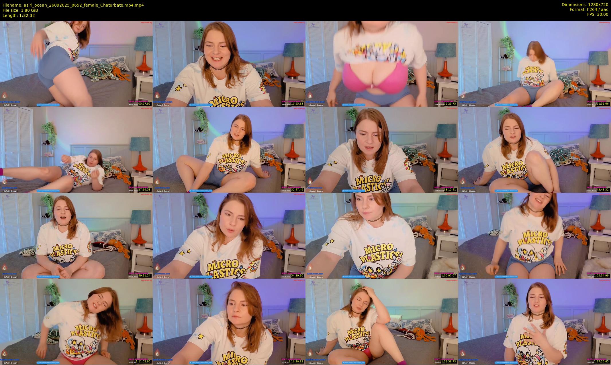 asiri_ocean — 93 minute Chaturbate female cam show recording, 720p, Sep 26, 2025