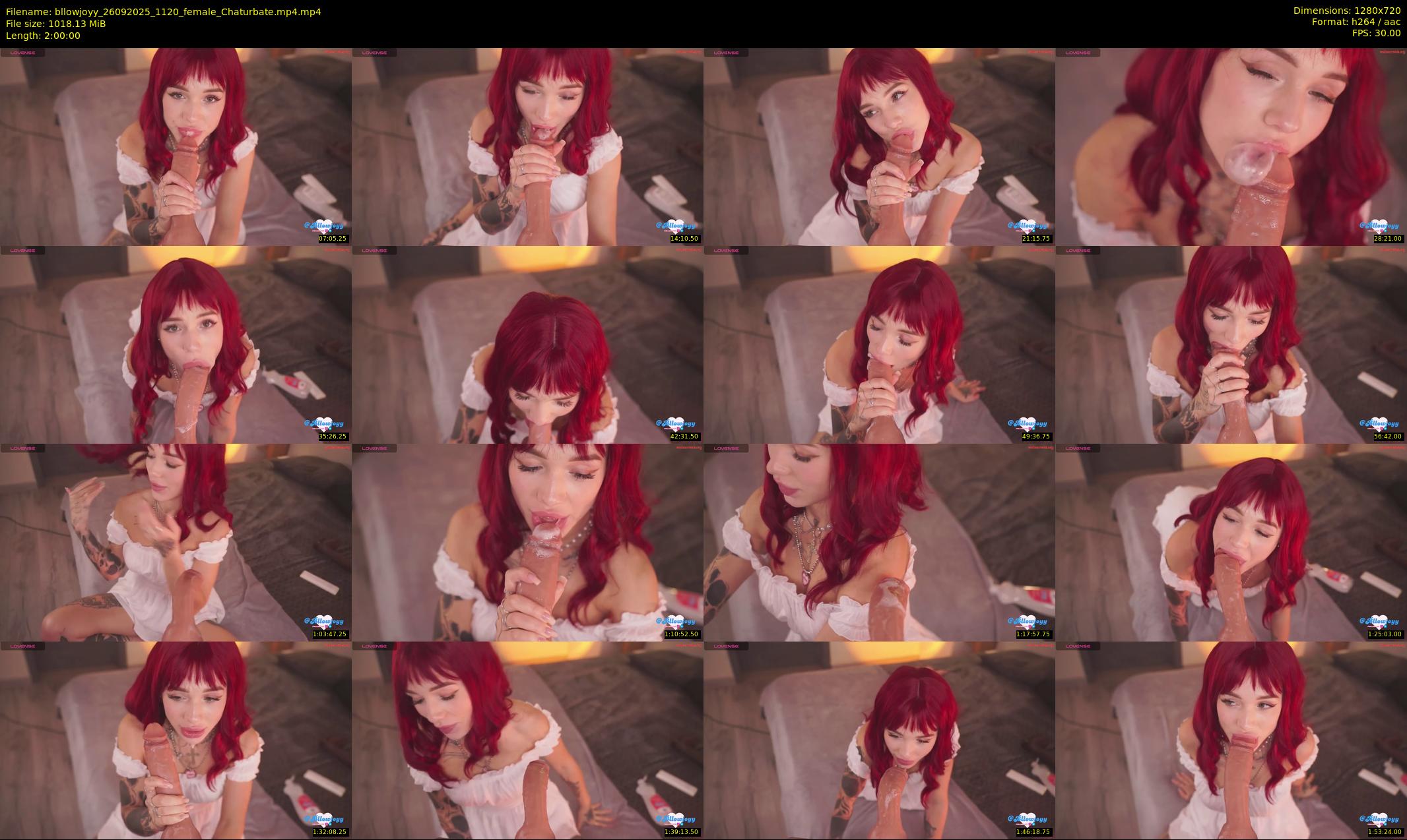 bllowjoyy — 120 minute Chaturbate female cam show recording, 720p, Sep 26, 2025