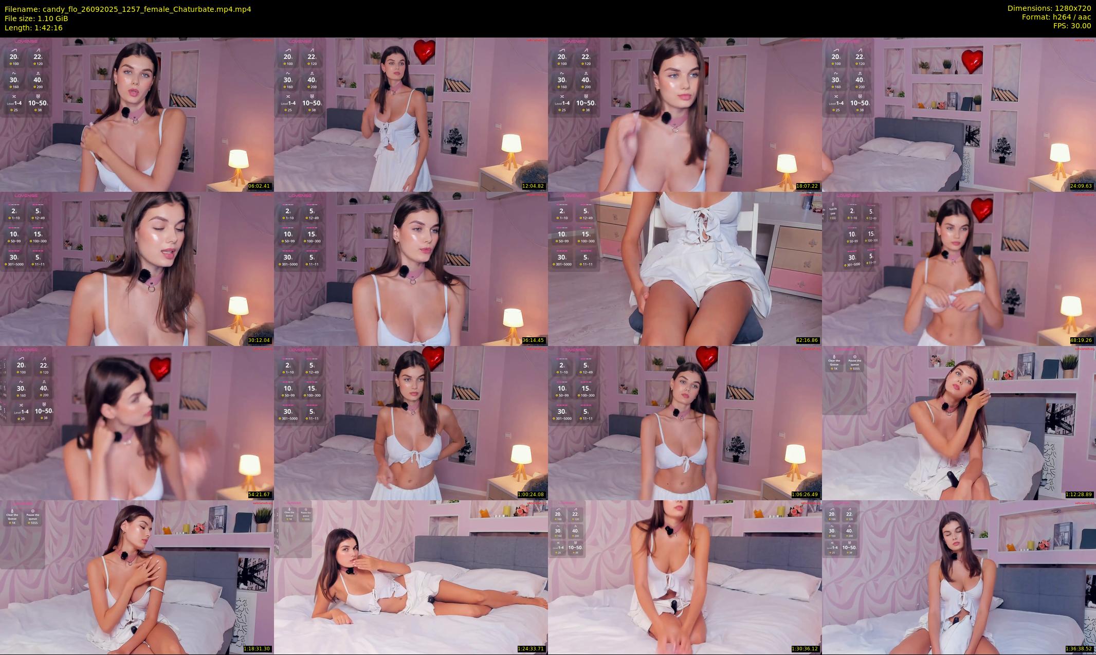 candy_flo — 103 minute Chaturbate female cam show recording, 720p, Sep 26, 2025