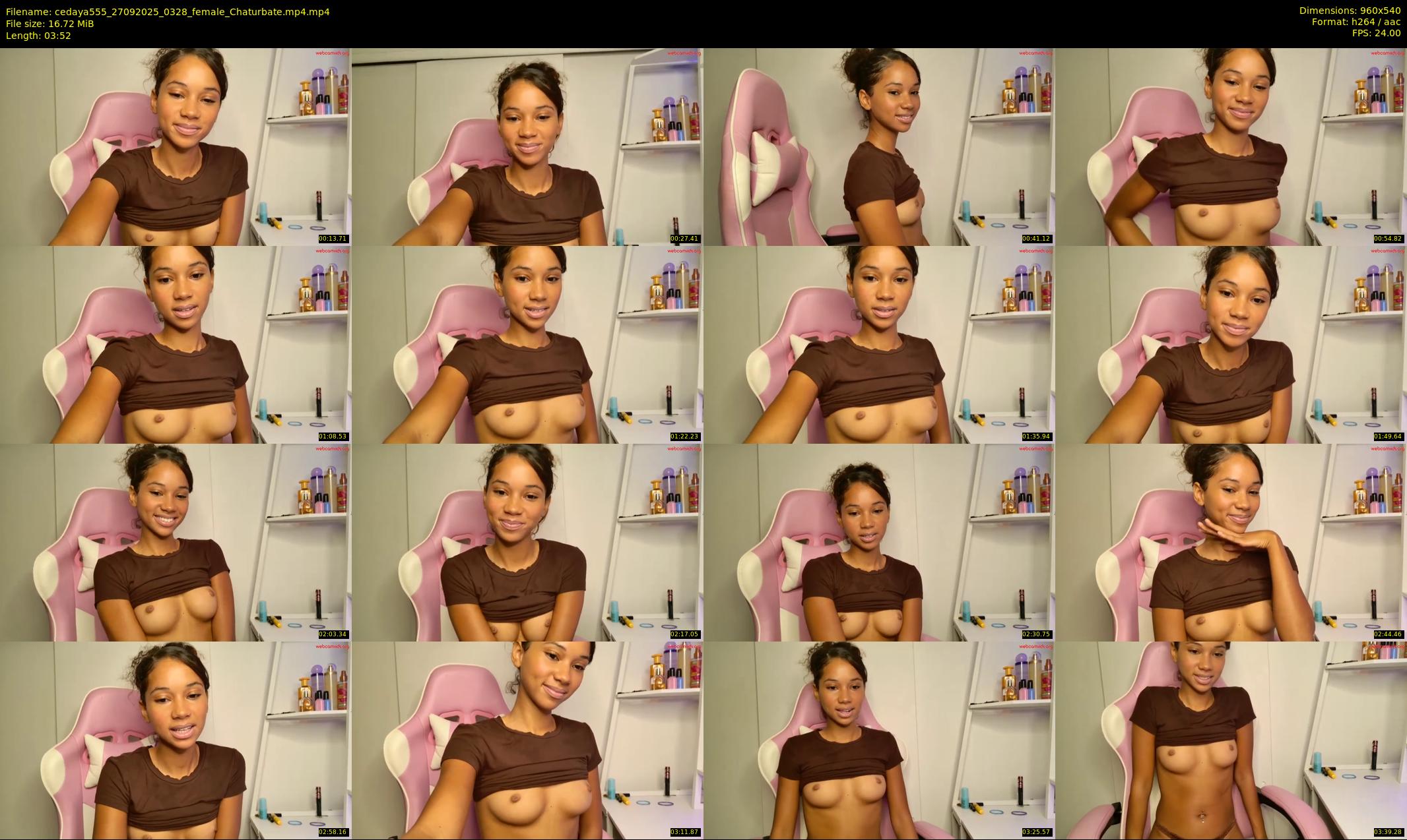 cedaya555 — 4 minute Chaturbate female cam show recording, 480p, Sep 27, 2025