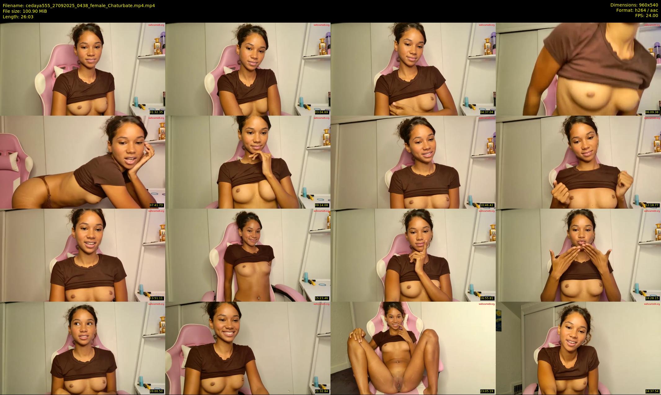 cedaya555 — 27 minute Chaturbate female cam show recording, 480p, Sep 27, 2025