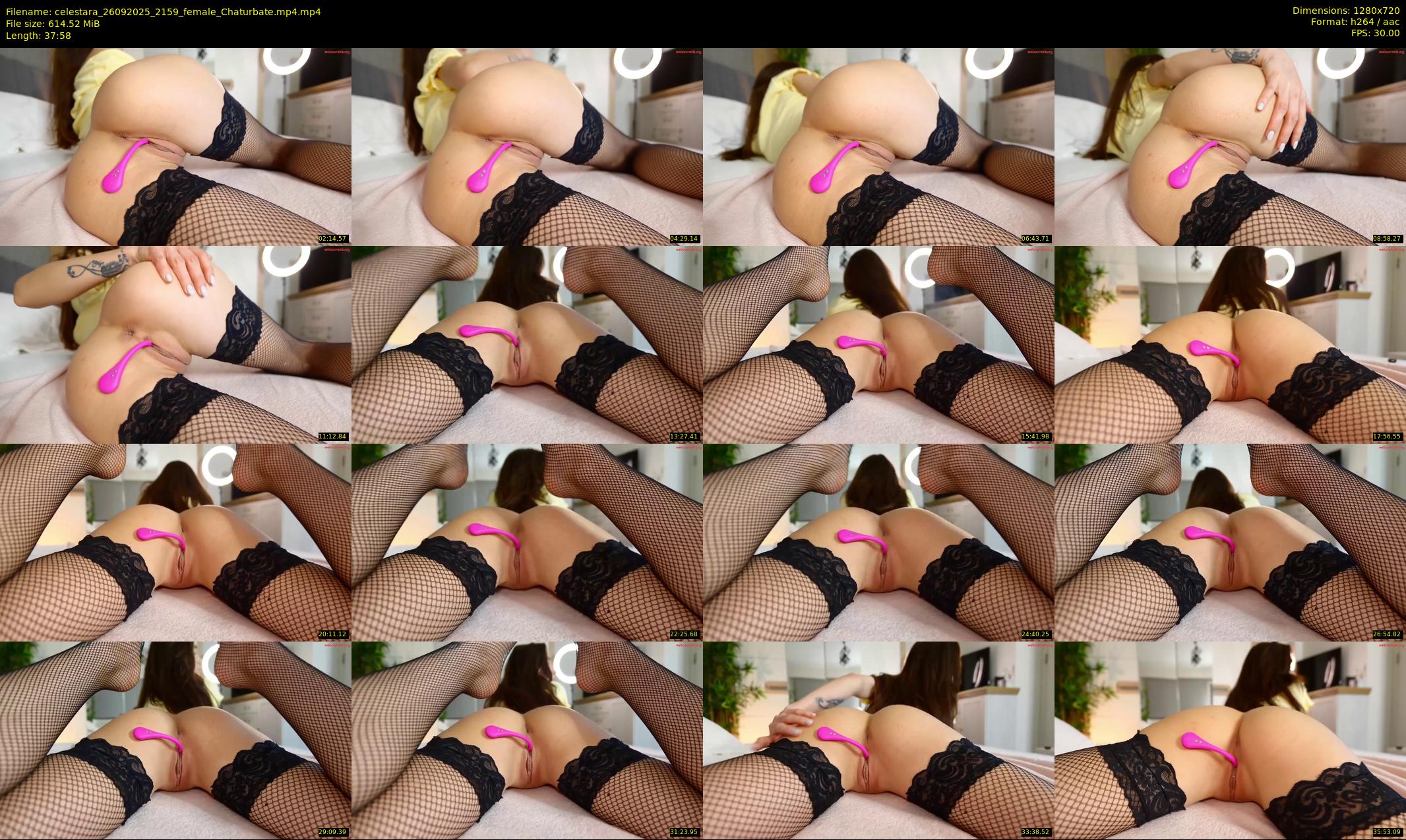 celestara — 38 minute Chaturbate female cam show recording, 720p, Sep 26, 2025