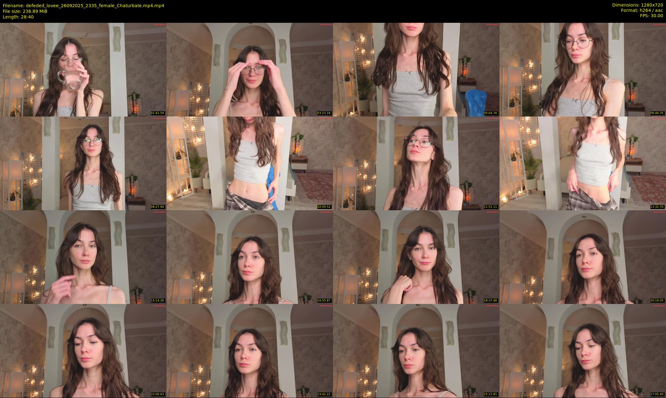 defeded_lovee — 29 minute Chaturbate female cam show recording, 720p, Sep 26, 2025