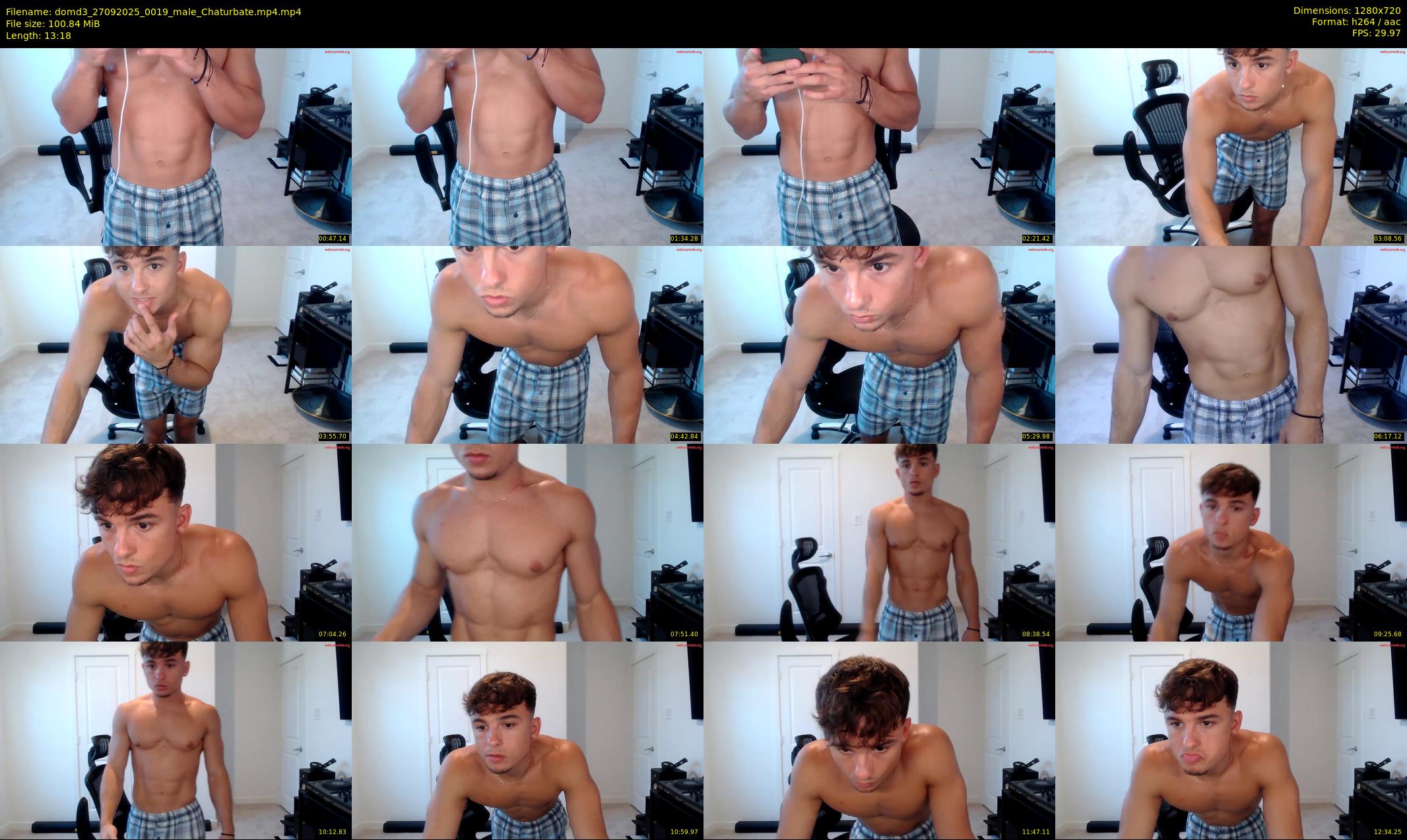 domd3 — 14 minute Chaturbate male cam show recording, 720p, Sep 27, 2025