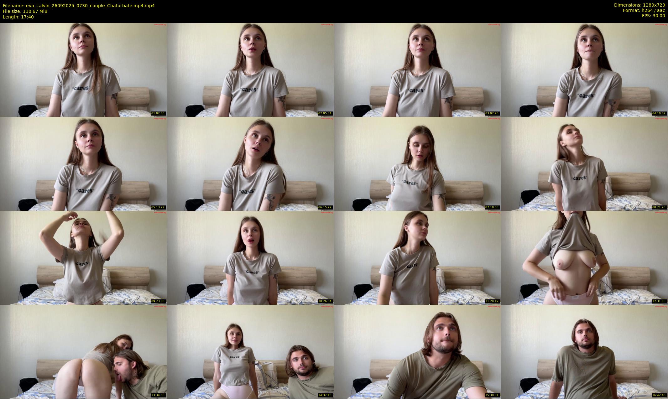 eva_calvin — 18 minute Chaturbate couple cam show recording, 720p, Sep 26, 2025