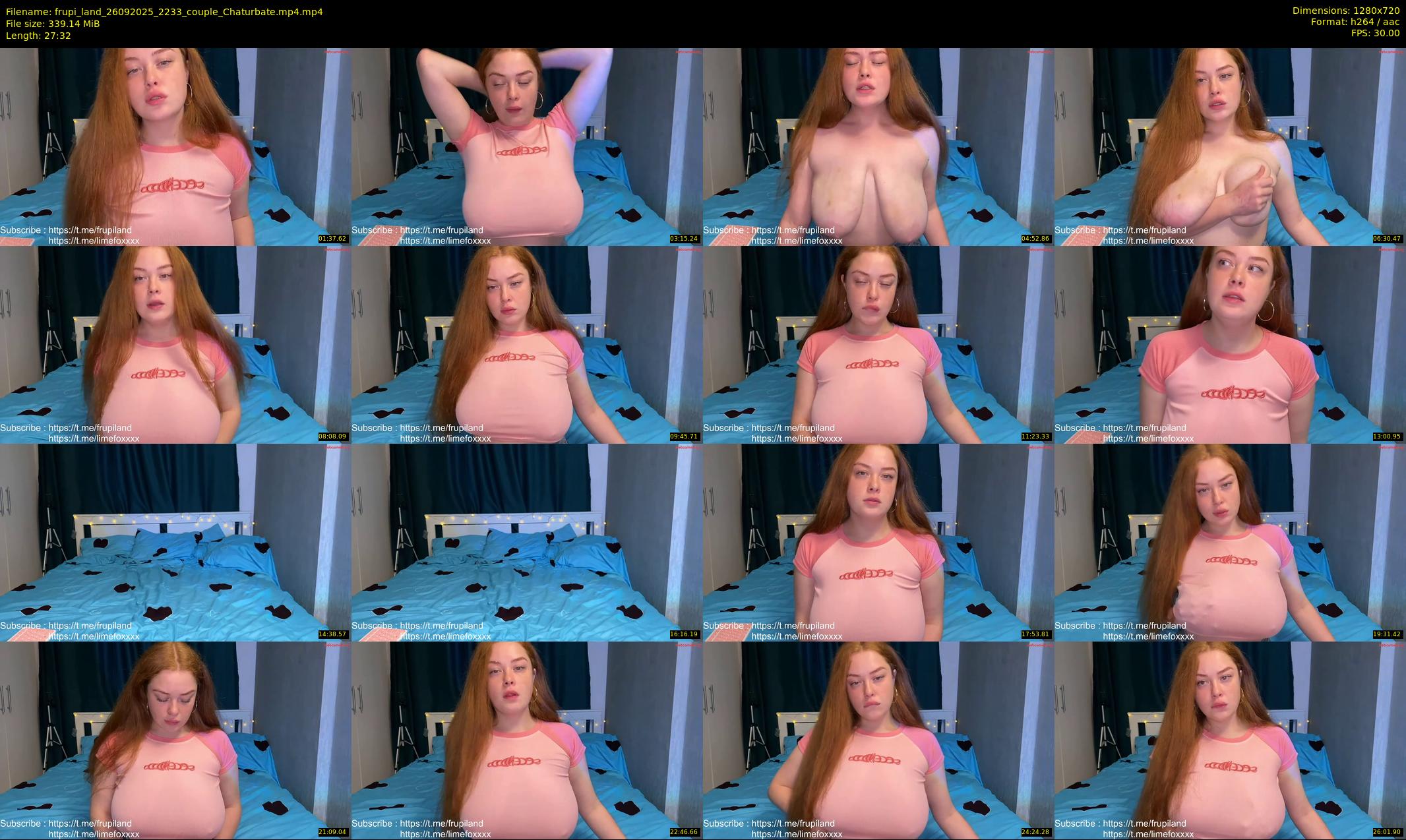 frupi_land — 28 minute Chaturbate couple cam show recording, 720p, Sep 26, 2025