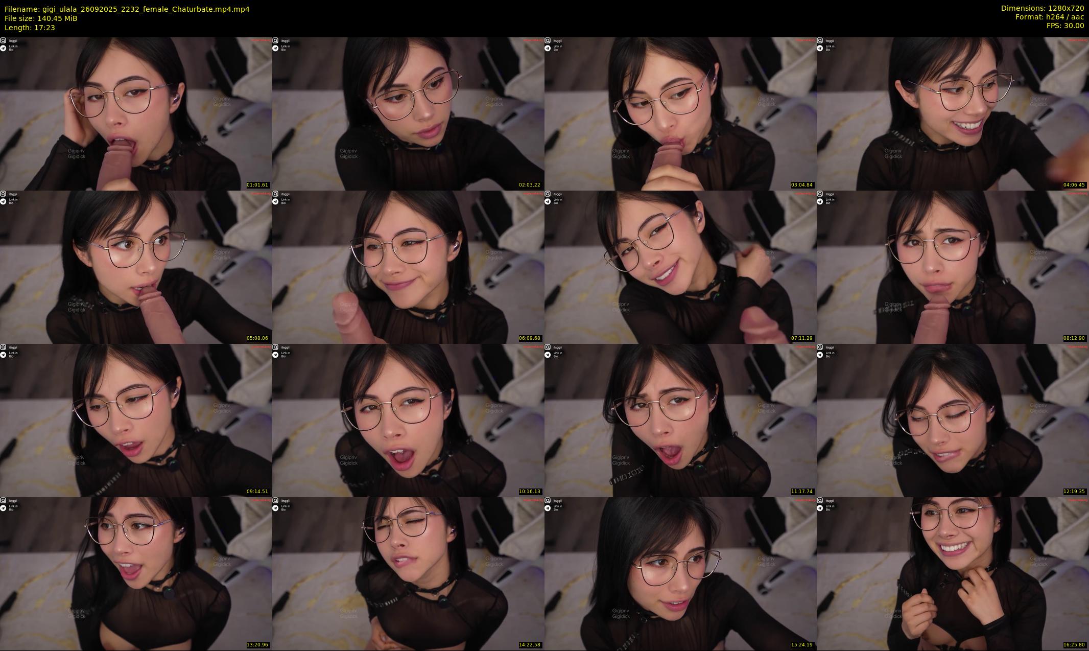 gigi_ulala — 18 minute Chaturbate female cam show recording, 720p, Sep 26, 2025