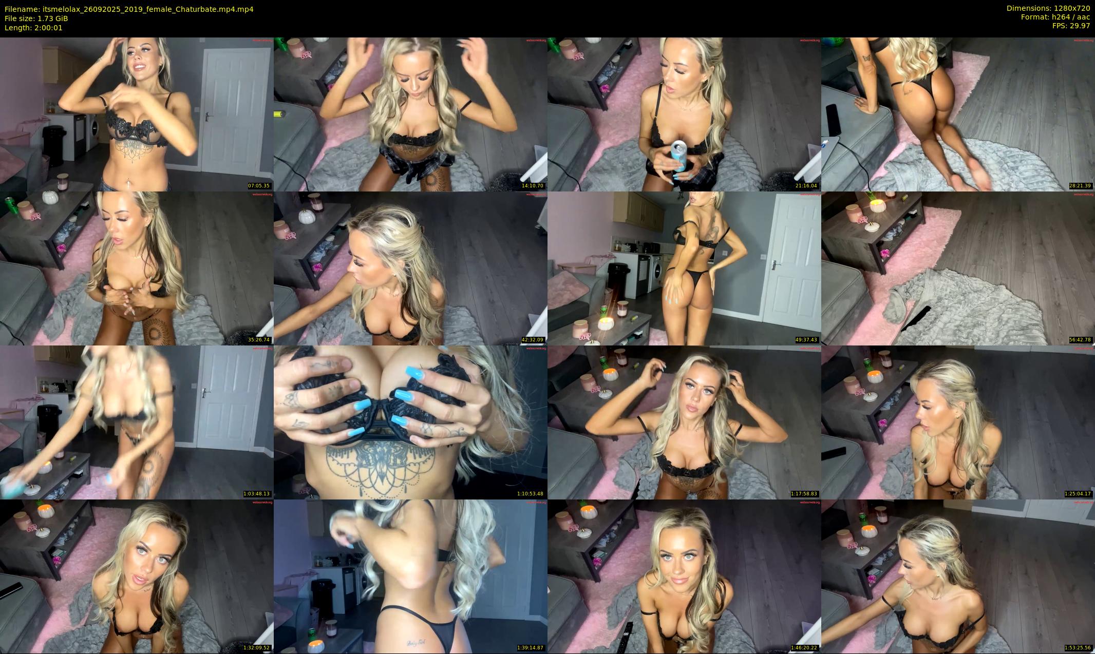 itsmelolax — 121 minute Chaturbate female cam show recording, 720p, Sep 26, 2025