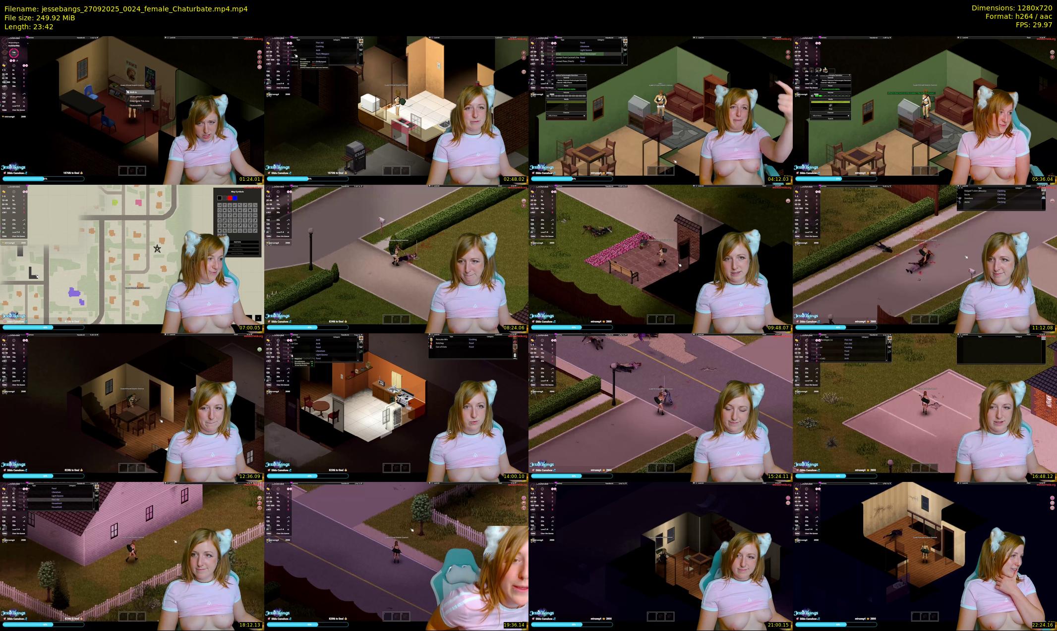 jessebangs — 24 minute Chaturbate female cam show recording, 720p, Sep 27, 2025