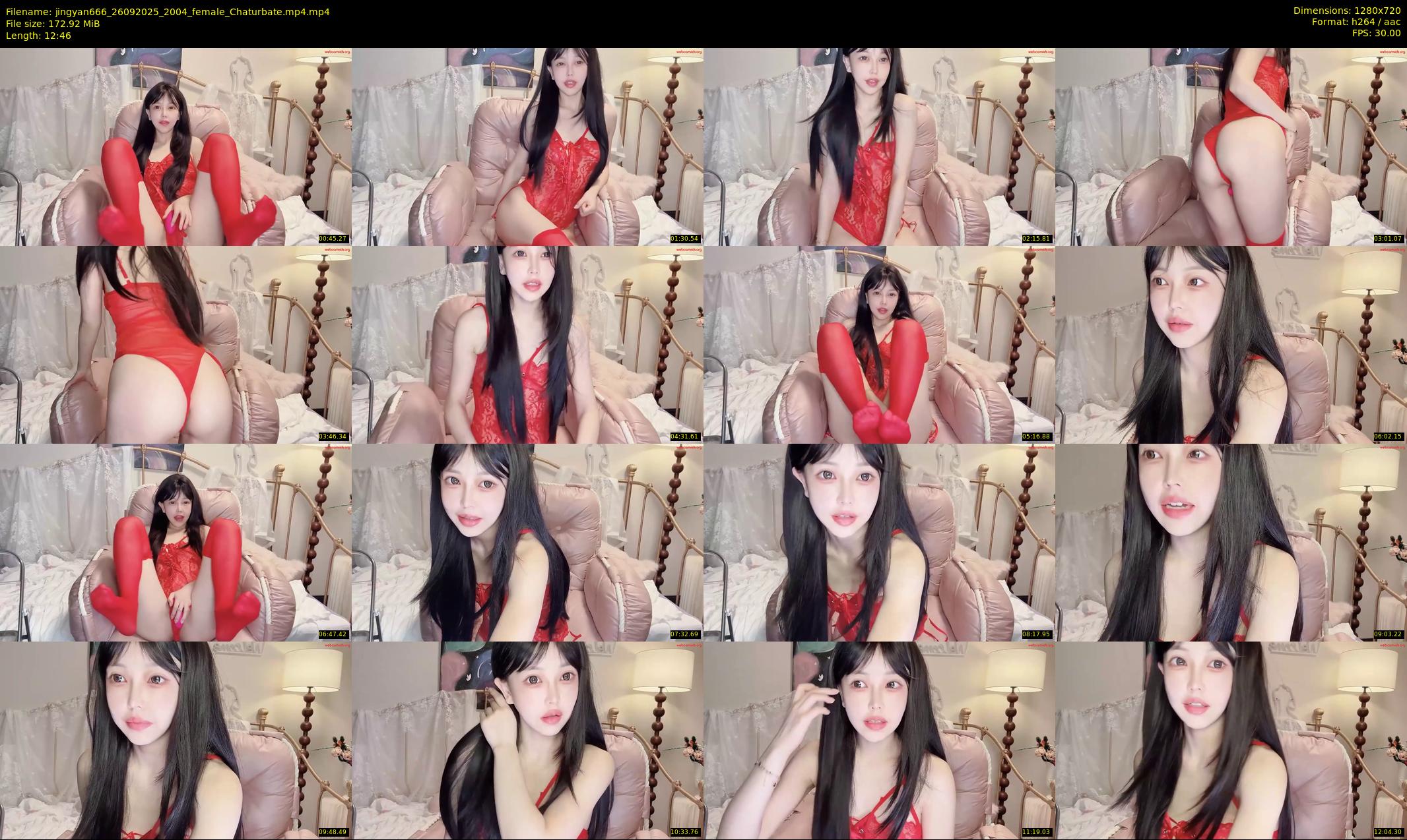 jingyan666 — 13 minute Chaturbate female cam show recording, 720p, Sep 26, 2025