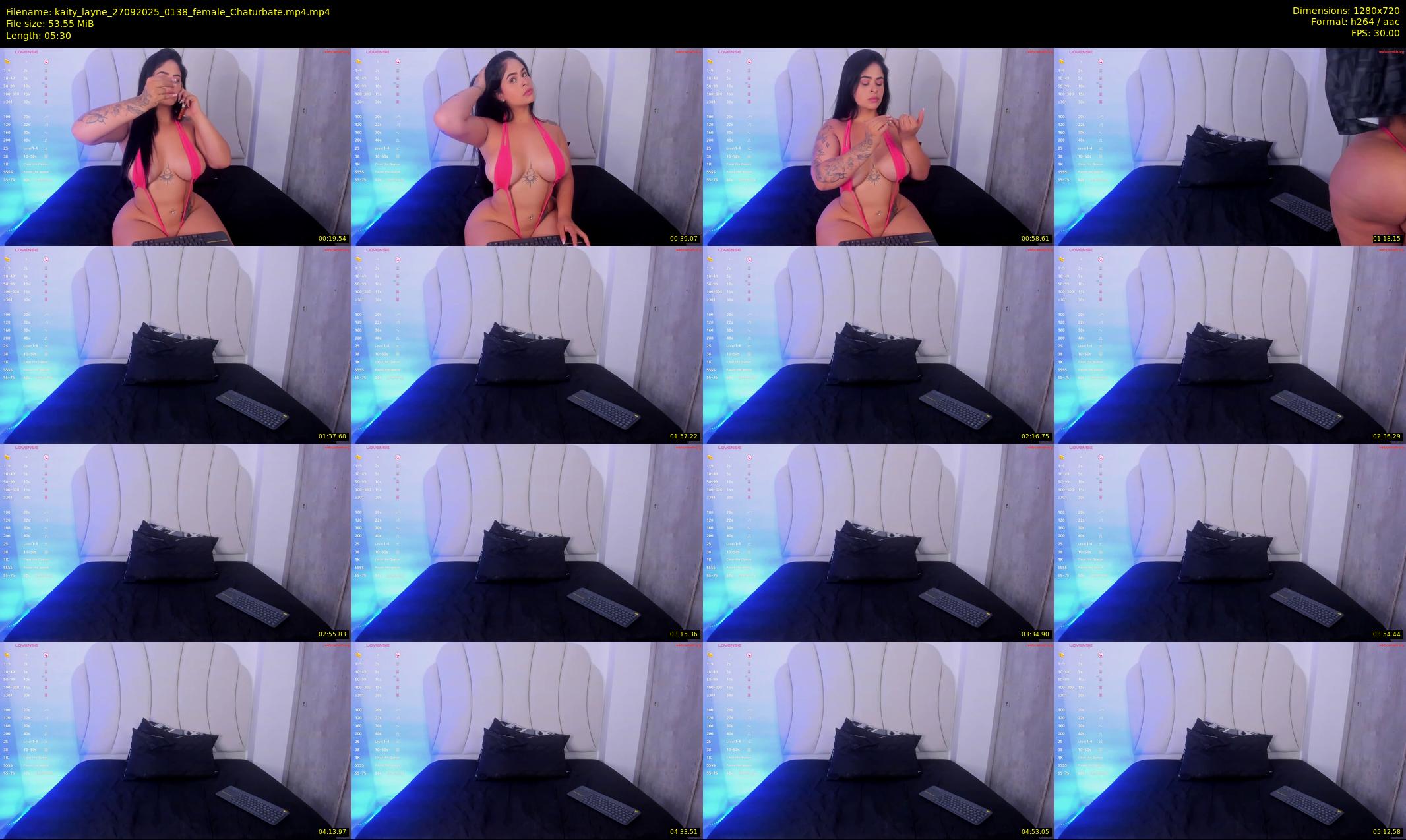 kaity_layne — 6 minute Chaturbate female cam show recording, 720p, Sep 27, 2025