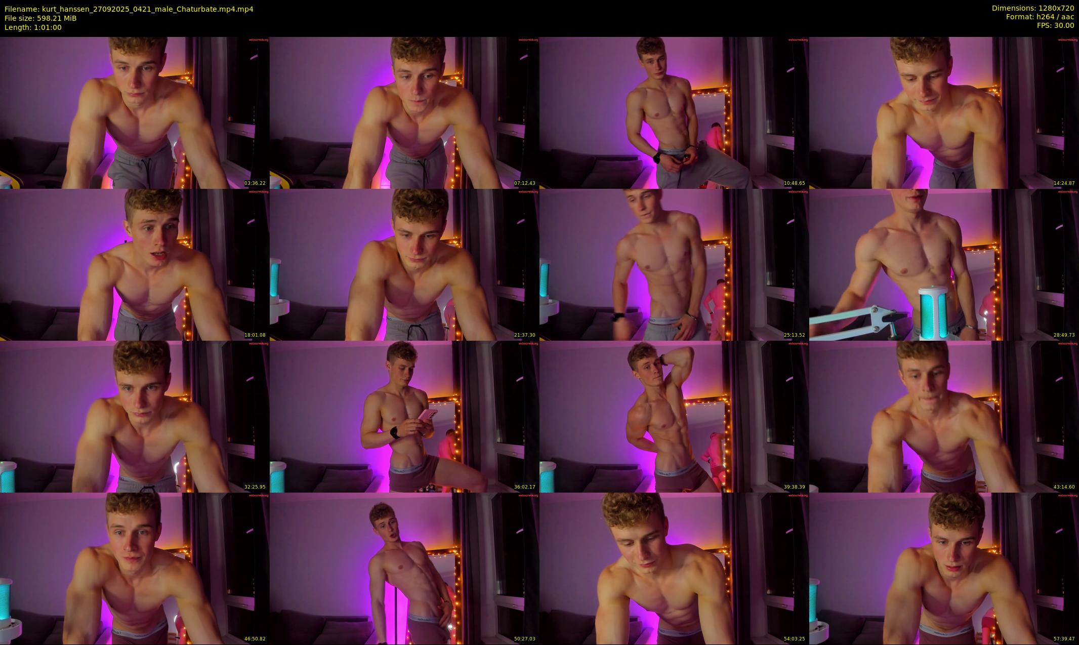kurt_hanssen — 61 minute Chaturbate male cam show recording, 720p, Sep 27, 2025