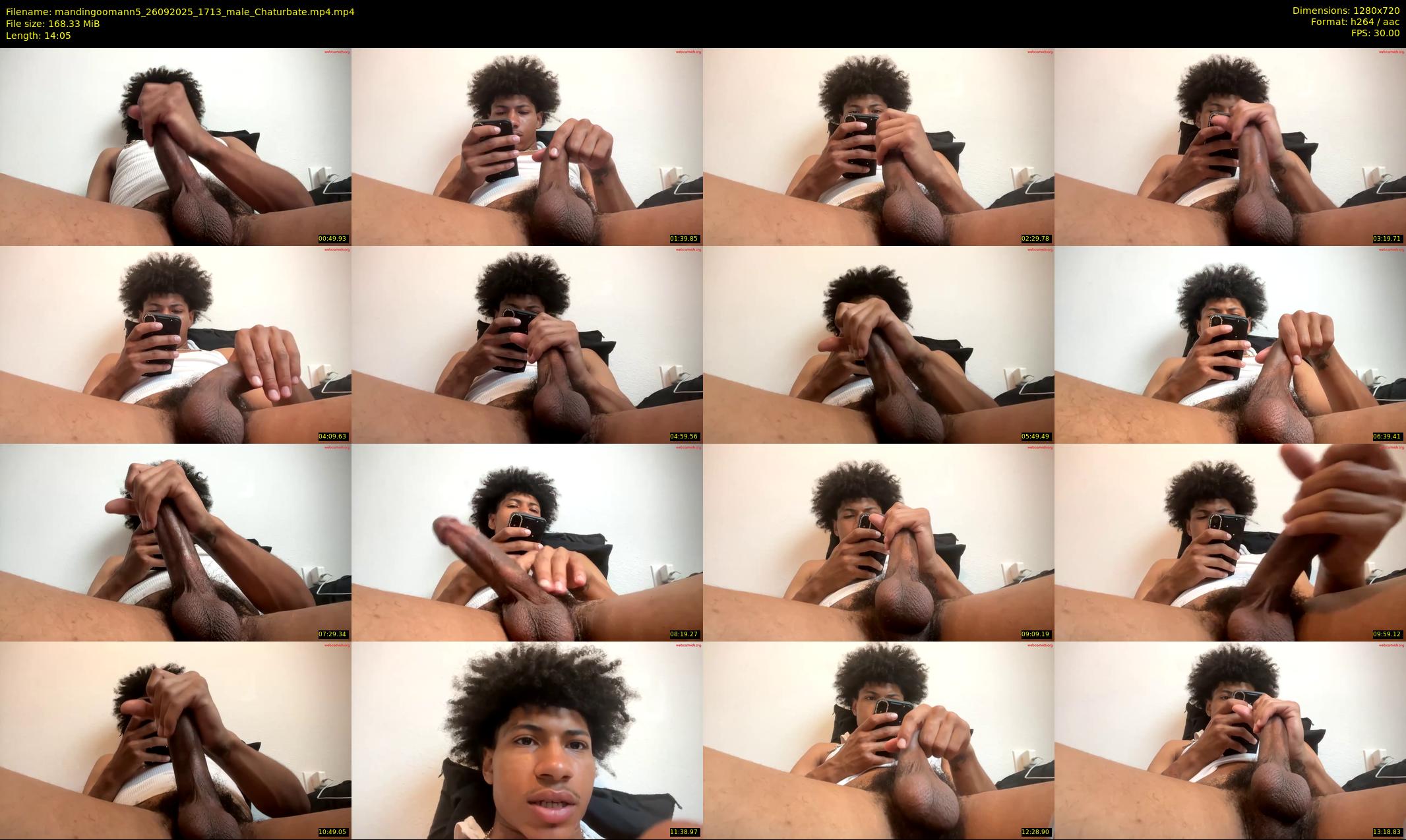 mandingoomann5 — 15 minute Chaturbate male cam show recording, 720p, Sep 26, 2025