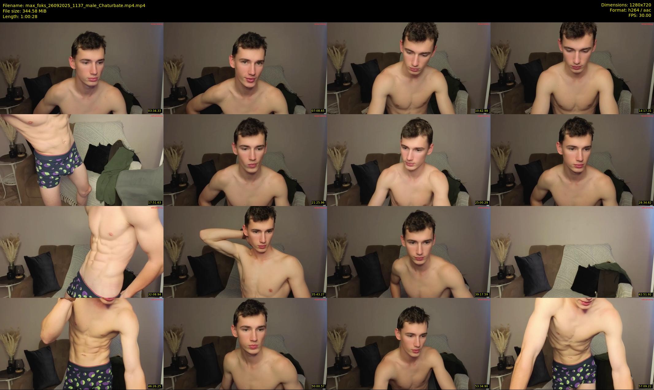 max_foks — 61 minute Chaturbate male cam show recording, 720p, Sep 26, 2025