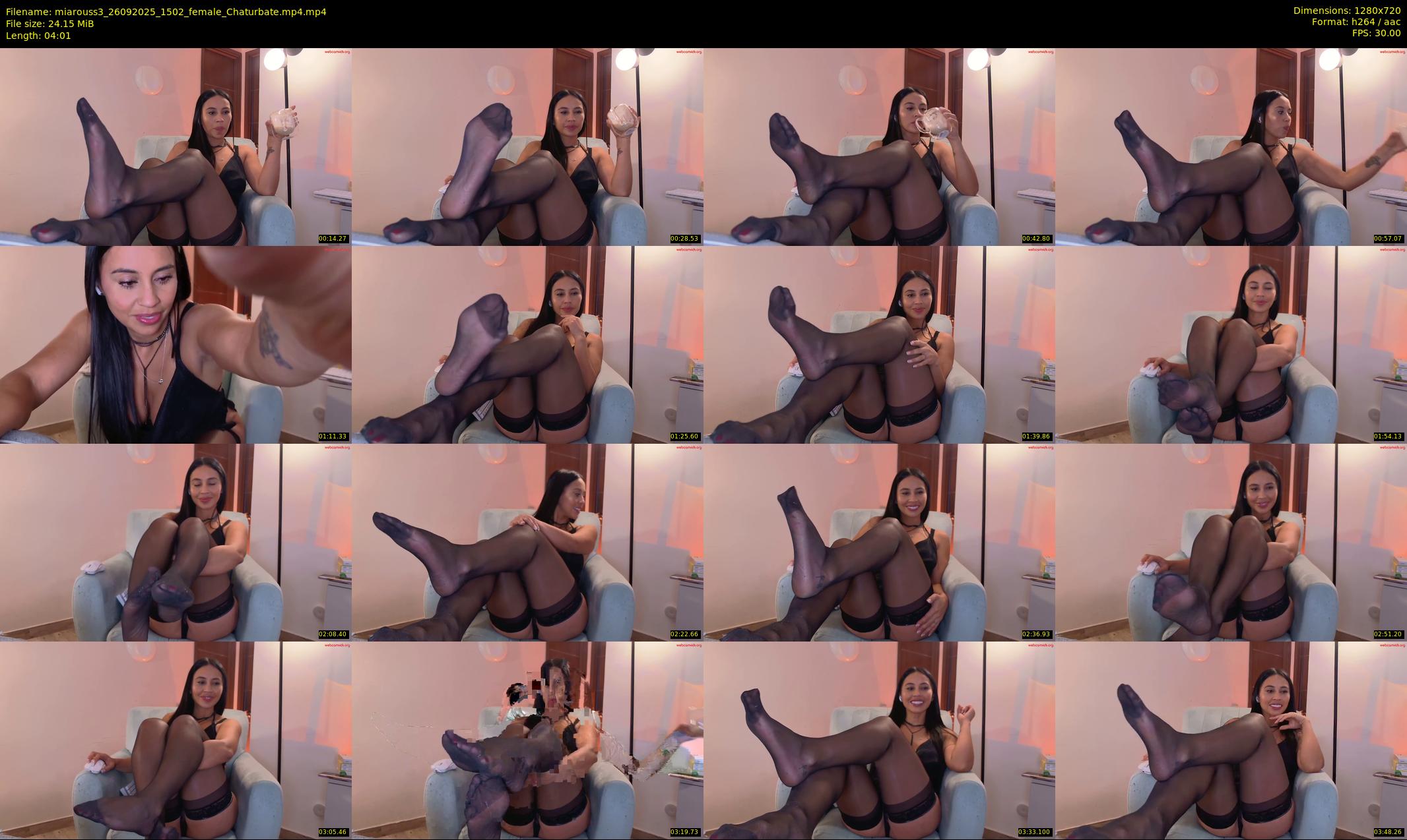 miarouss3 — 5 minute Chaturbate female cam show recording, 720p, Sep 26, 2025