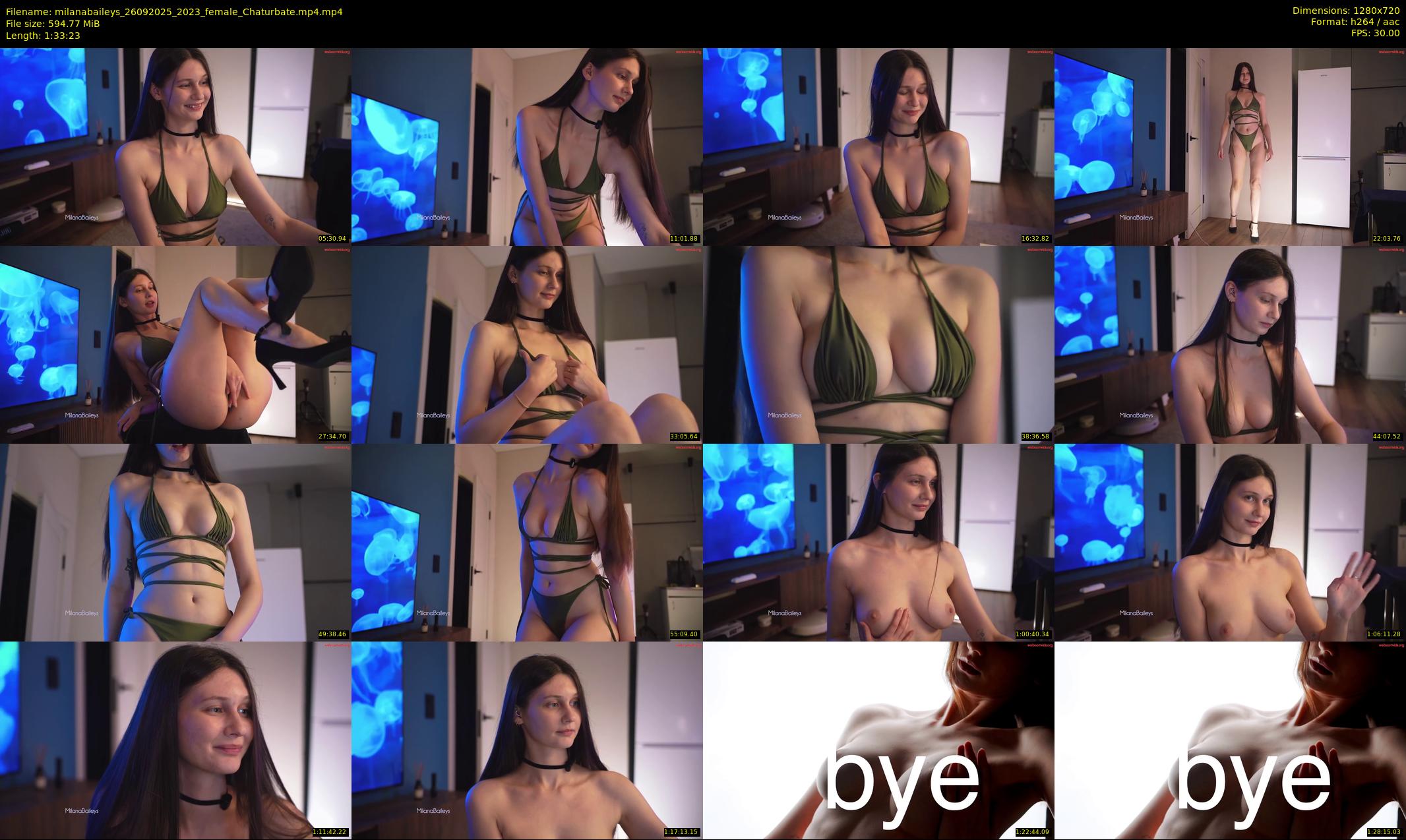 milanabaileys — 94 minute Chaturbate female cam show recording, 720p, Sep 26, 2025