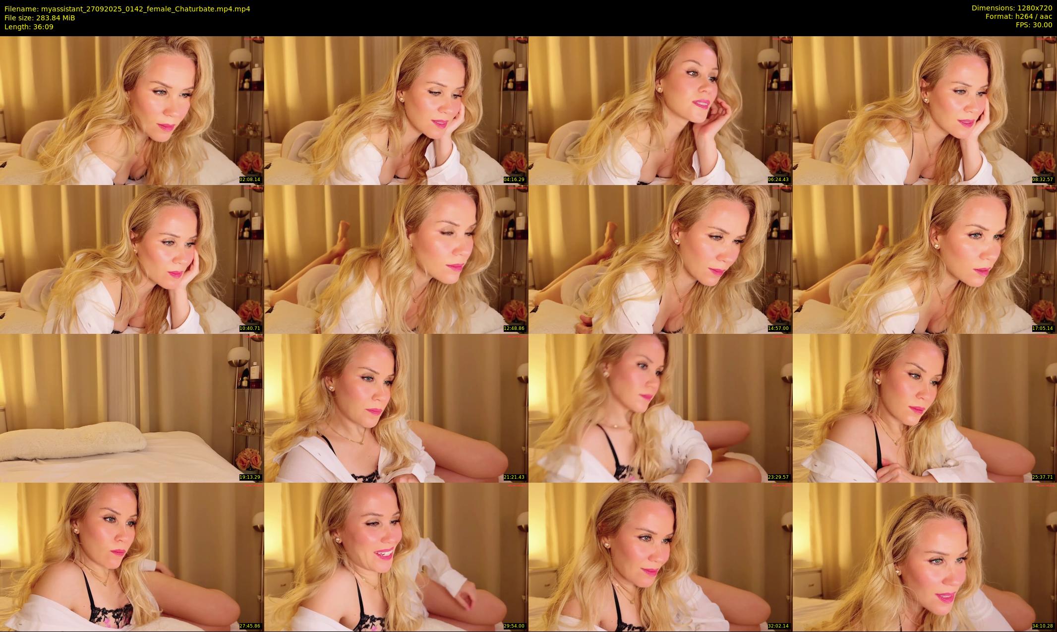 myassistant — 37 minute Chaturbate female cam show recording, 720p, Sep 27, 2025