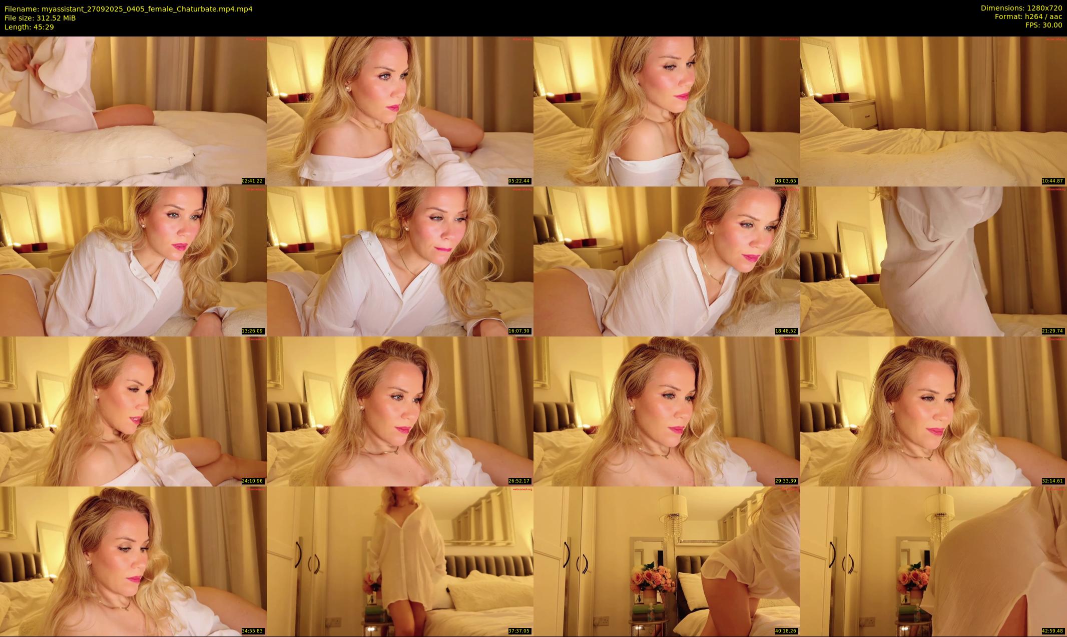 myassistant — 46 minute Chaturbate female cam show recording, 720p, Sep 27, 2025