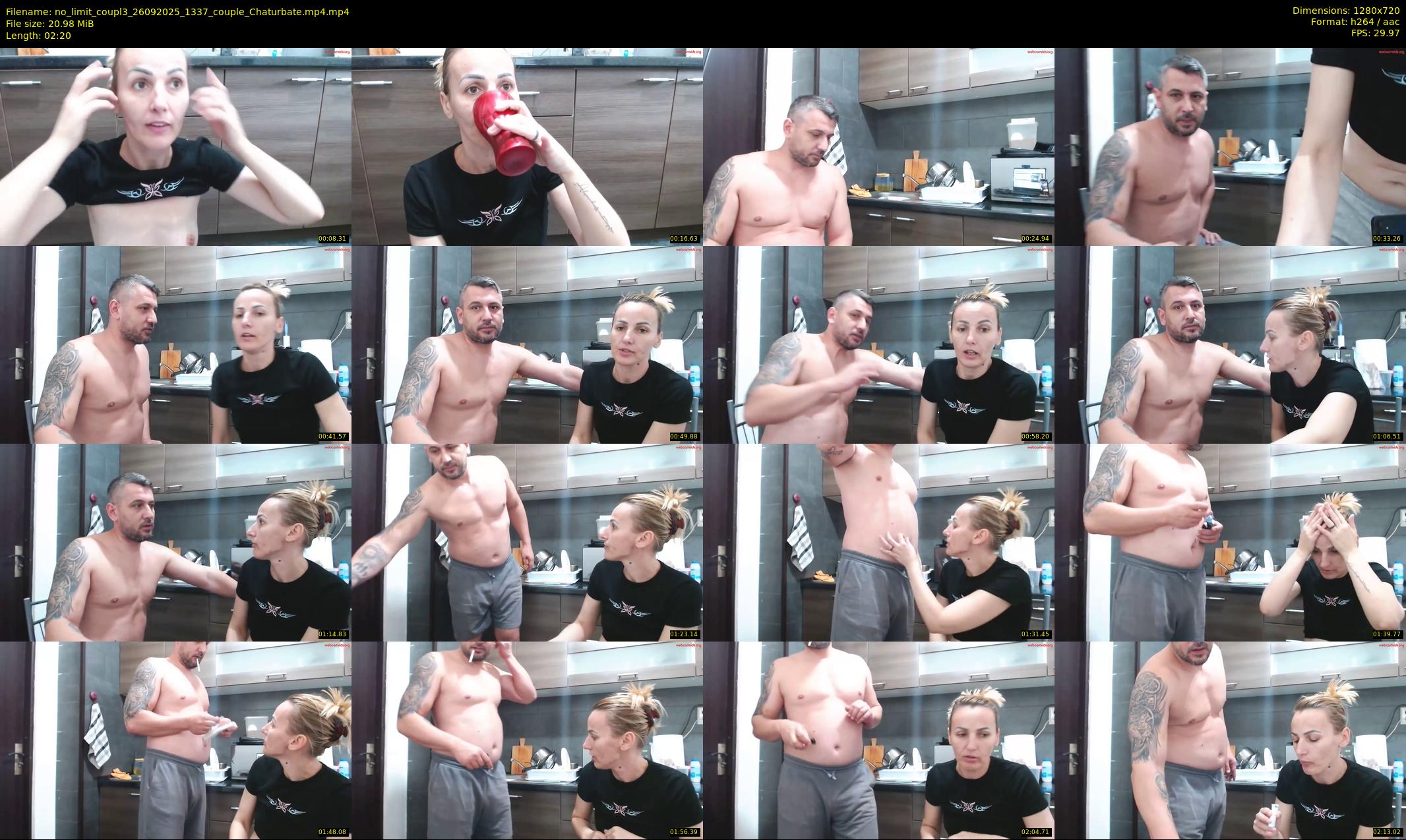 no_limit_coupl3 — 3 minute Chaturbate couple cam show recording, 720p, Sep 26, 2025