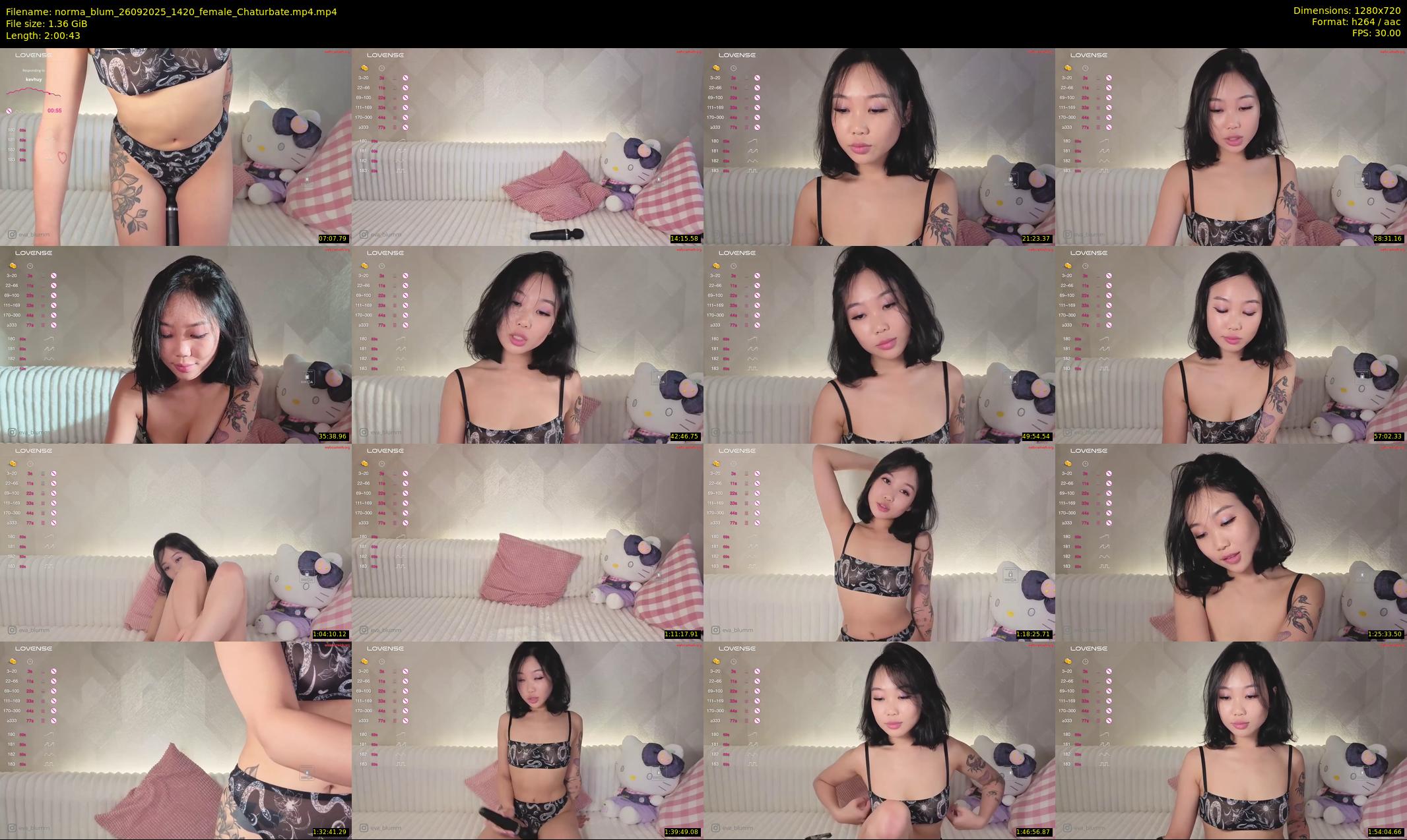 norma_blum — 121 minute Chaturbate female cam show recording, 720p, Sep 26, 2025