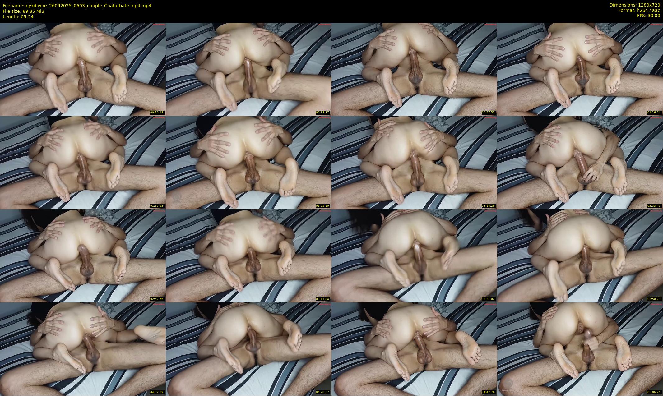 nyxdivine — 6 minute Chaturbate couple cam show recording, 720p, Sep 26, 2025
