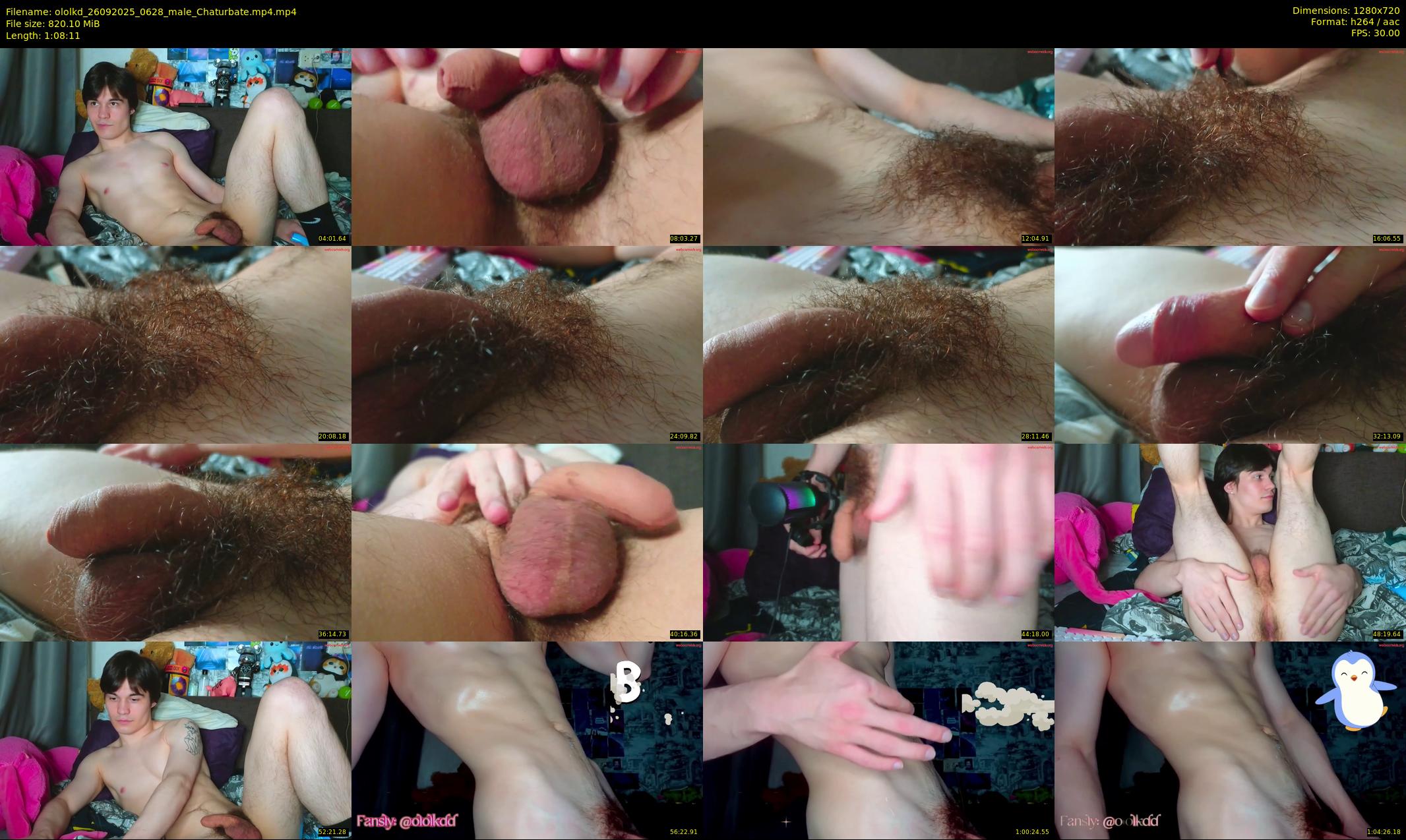 ololkd — 69 minute Chaturbate male cam show recording, 720p, Sep 26, 2025