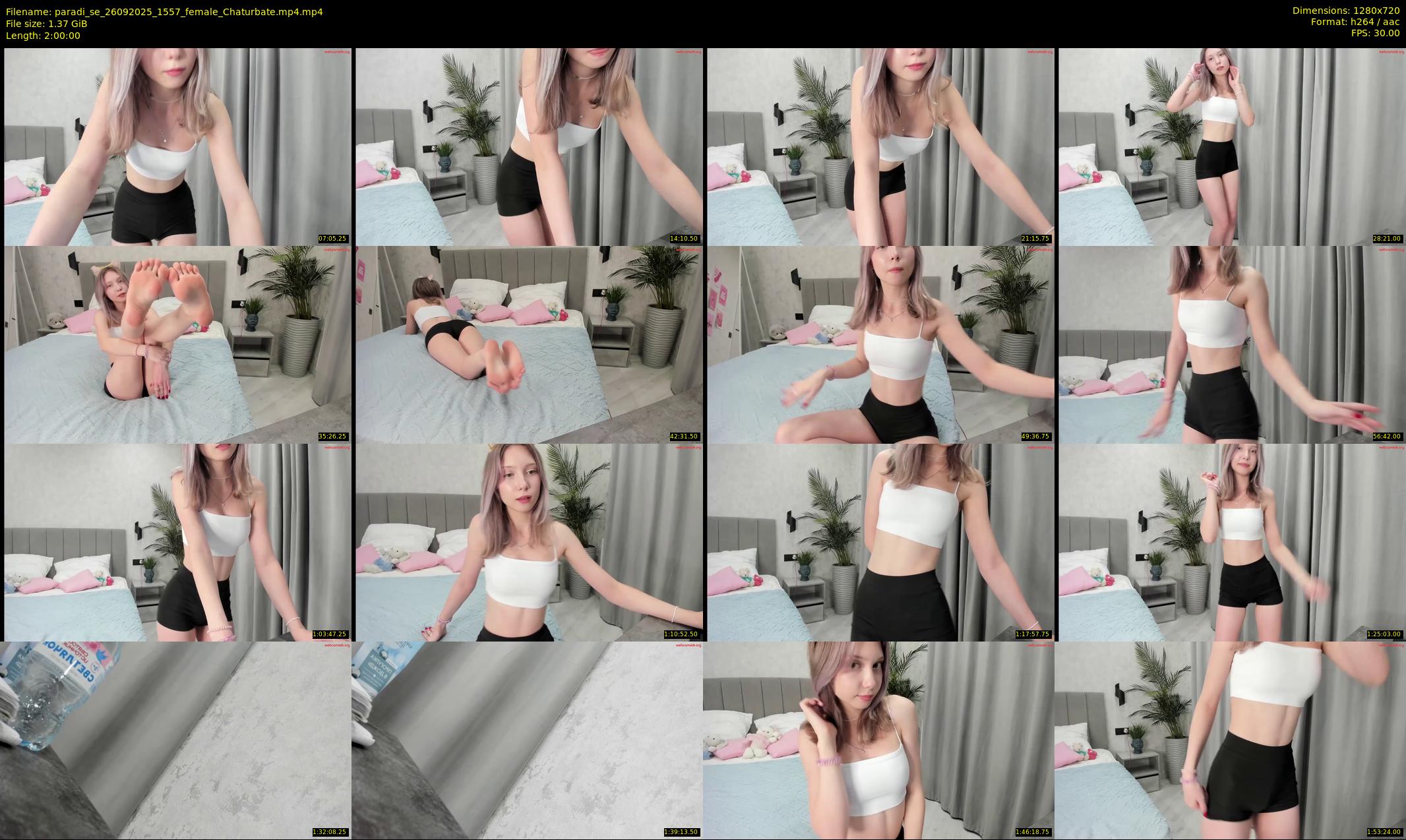 paradi_se — 120 minute Chaturbate female cam show recording, 720p, Sep 26, 2025