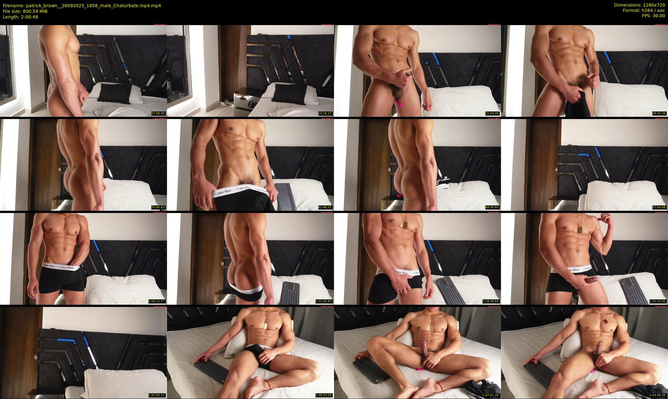 patrick_brown_ — 121 minute Chaturbate male cam show recording, 720p, Sep 26, 2025