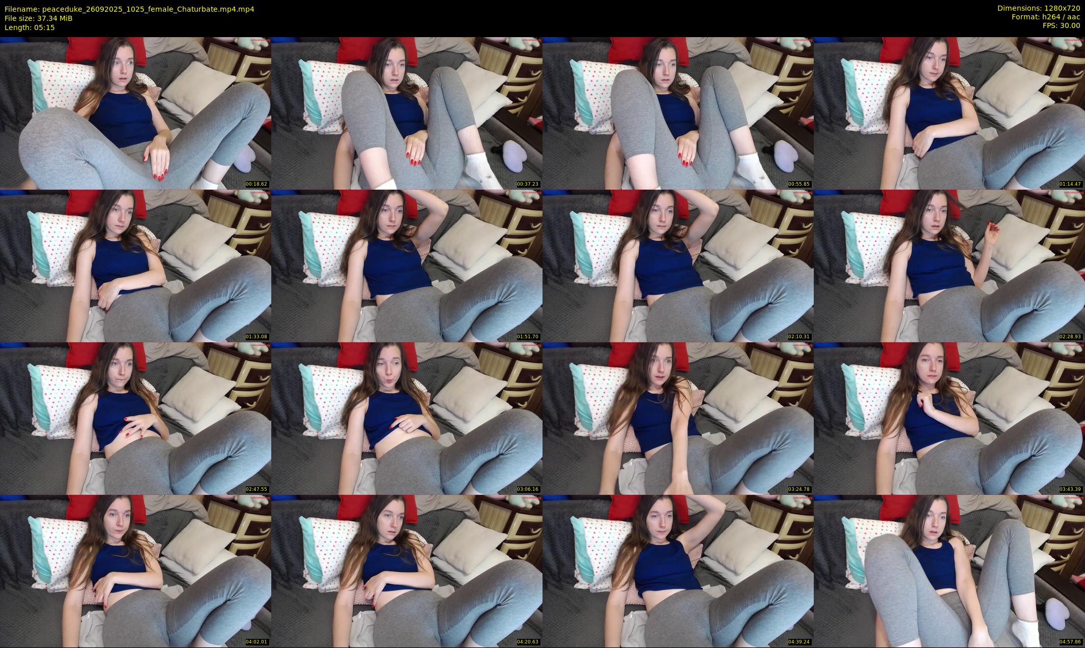 peaceduke — 6 minute Chaturbate female cam show recording, 720p, Sep 26, 2025