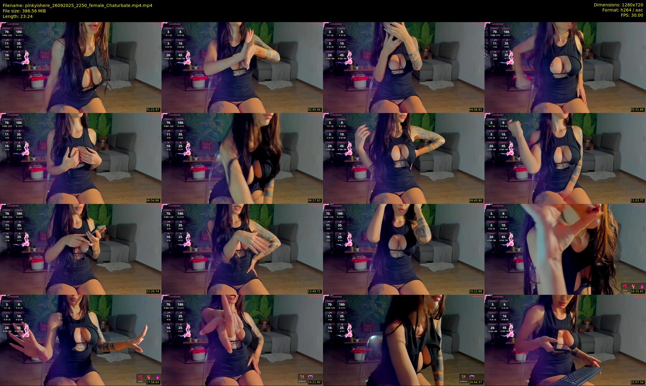 pinkyishere — 24 minute Chaturbate female cam show recording, 720p, Sep 26, 2025