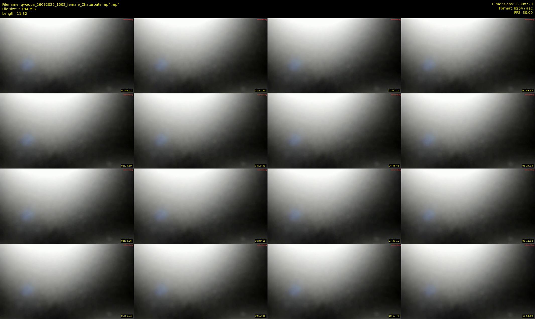 qwoopa — 12 minute Chaturbate female cam show recording, 720p, Sep 26, 2025