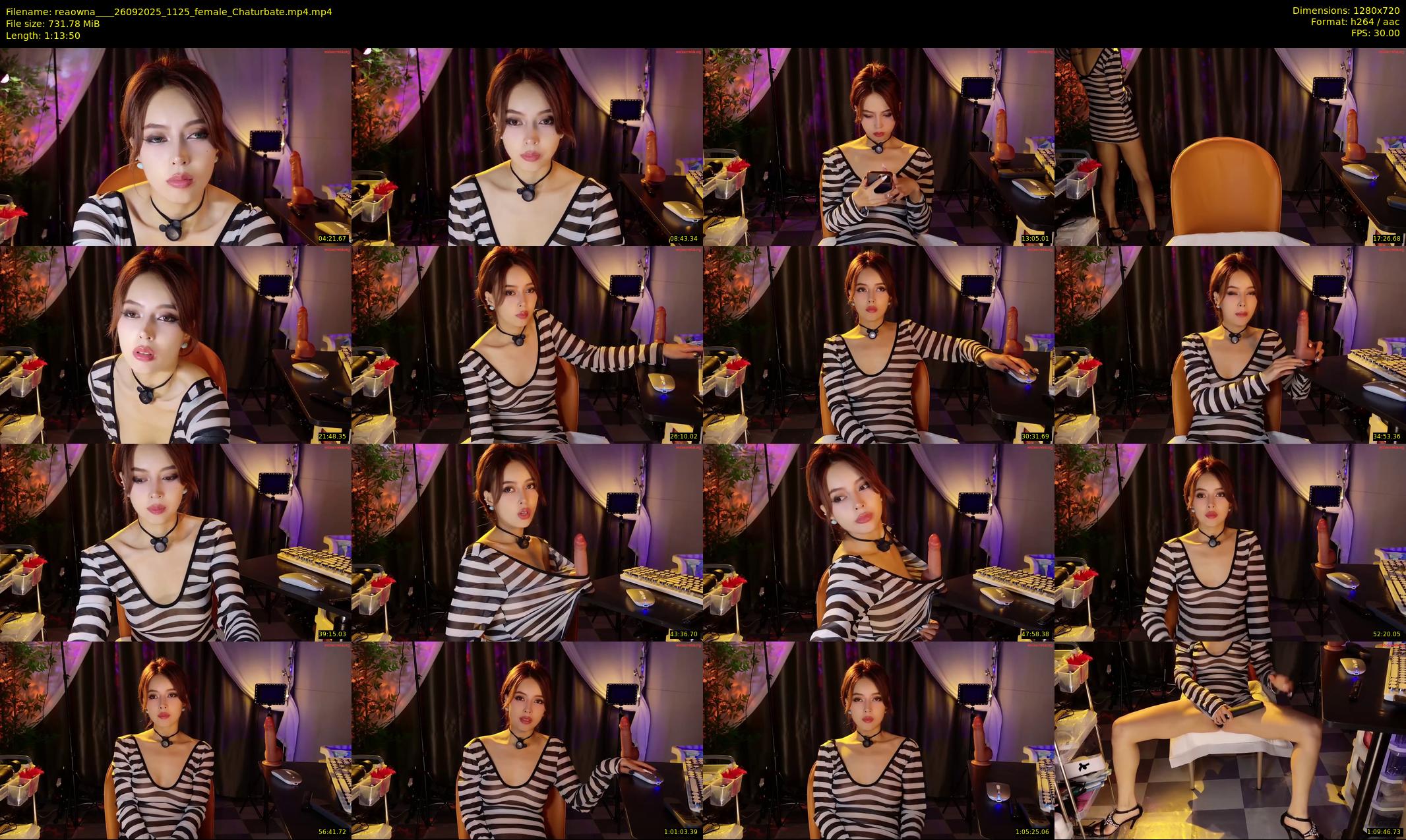 reaowna___ — 74 minute Chaturbate female cam show recording, 720p, Sep 26, 2025