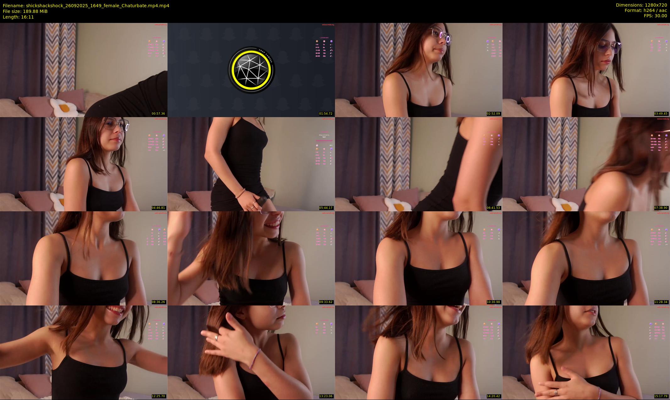shickshackshock — 17 minute Chaturbate female cam show recording, 720p, Sep 26, 2025