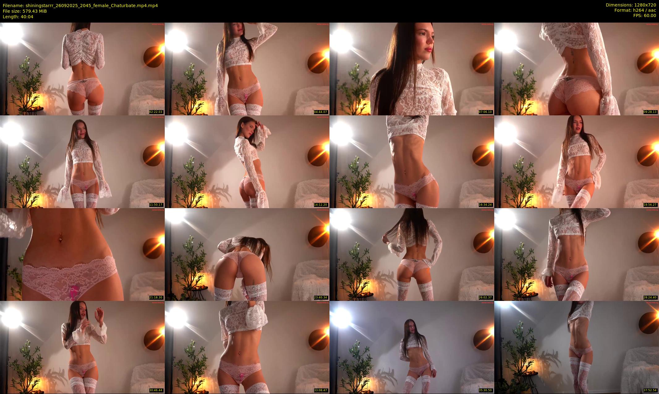 shiningstarrr — 41 minute Chaturbate female cam show recording, 720p, Sep 26, 2025