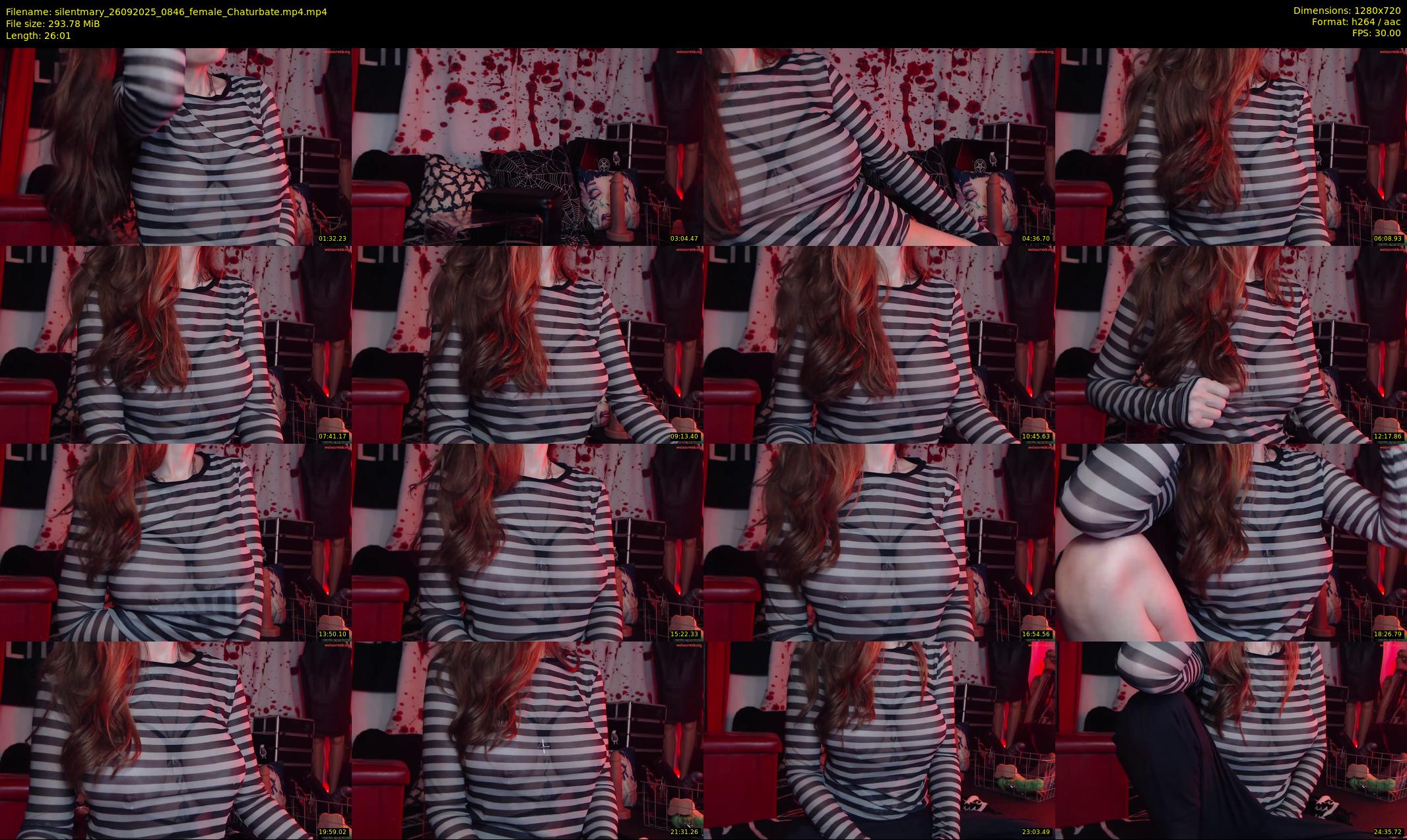 silentmary — 27 minute Chaturbate female cam show recording, 720p, Sep 26, 2025