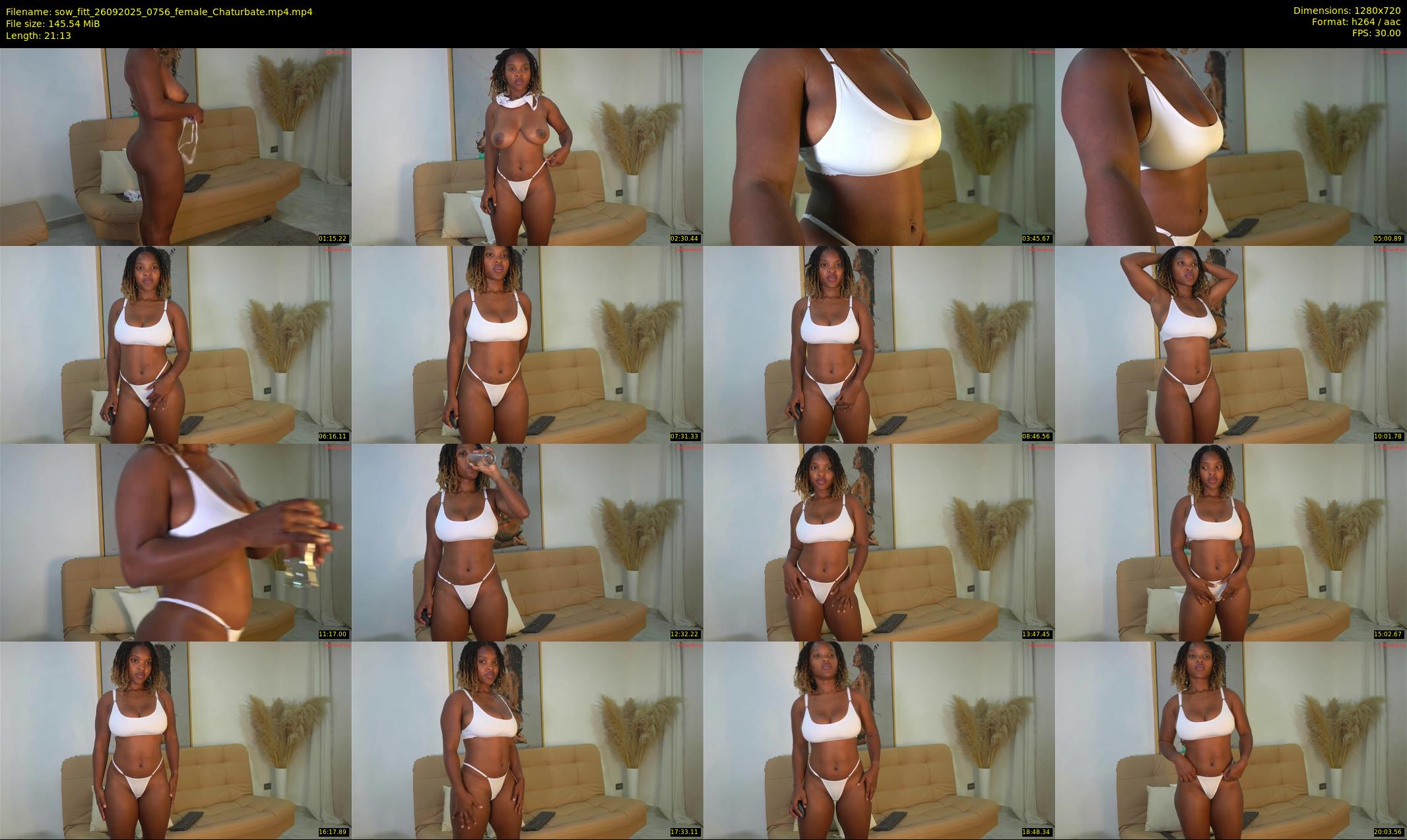 sow_fitt — 22 minute Chaturbate female cam show recording, 720p, Sep 26, 2025