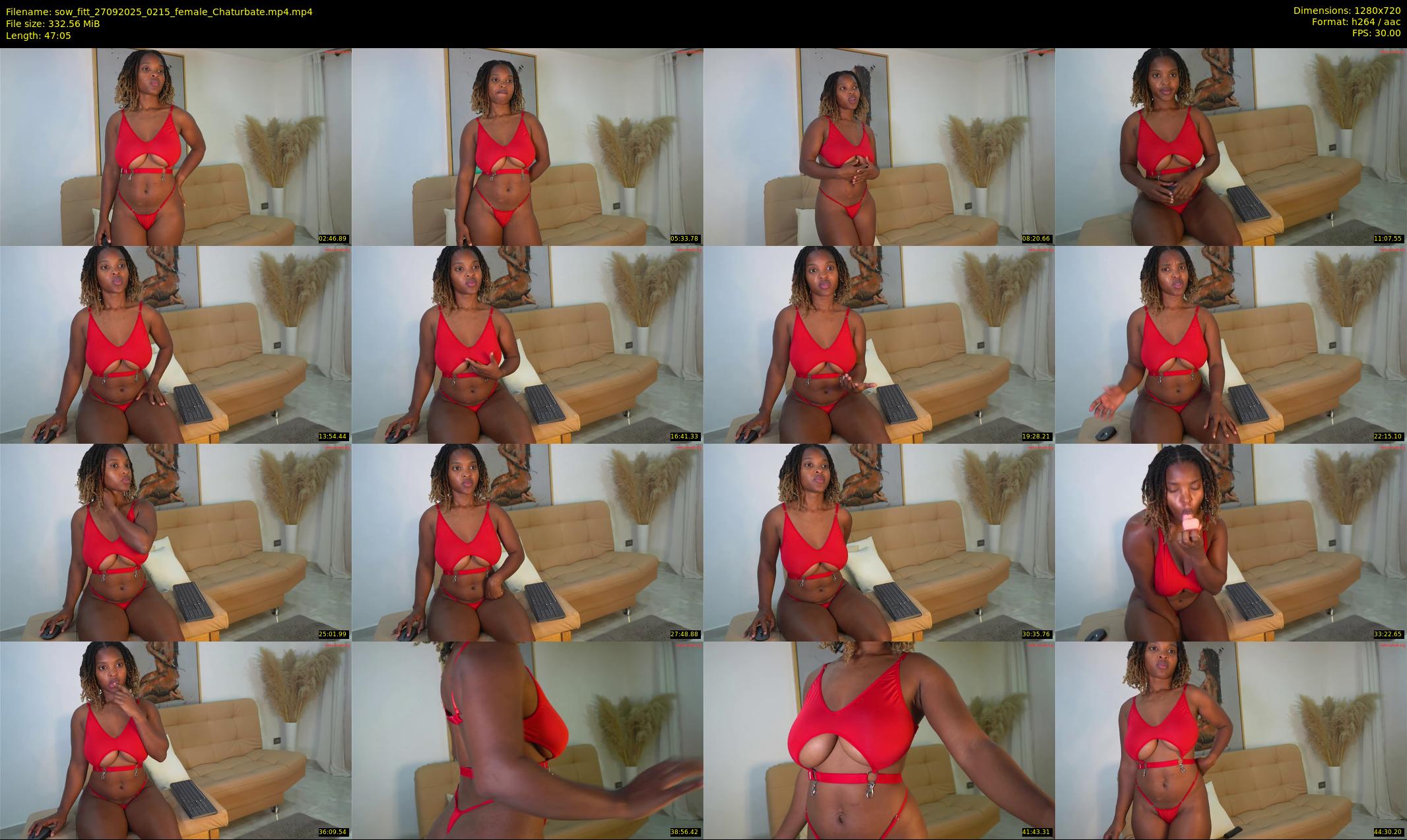 sow_fitt — 48 minute Chaturbate female cam show recording, 720p, Sep 27, 2025