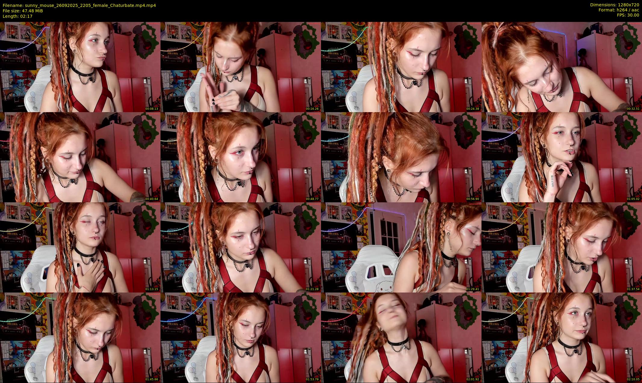 sunny_mouse — 3 minute Chaturbate female cam show recording, 720p, Sep 26, 2025