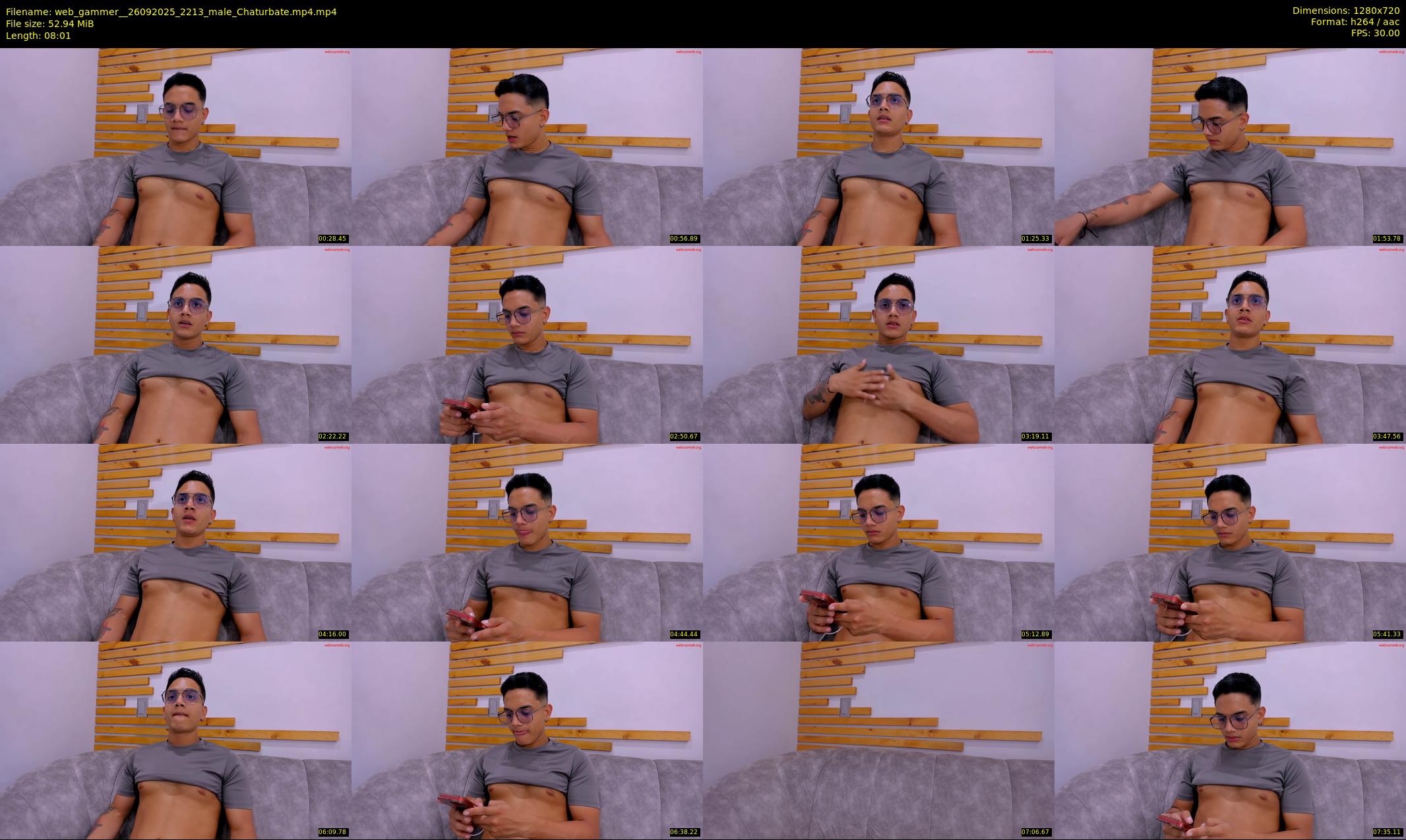 web_gammer_ — 9 minute Chaturbate male cam show recording, 720p, Sep 26, 2025