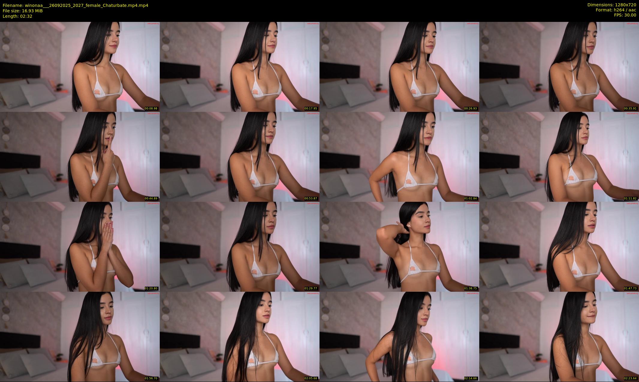 winonaa__ — 3 minute Chaturbate female cam show recording, 720p, Sep 26, 2025