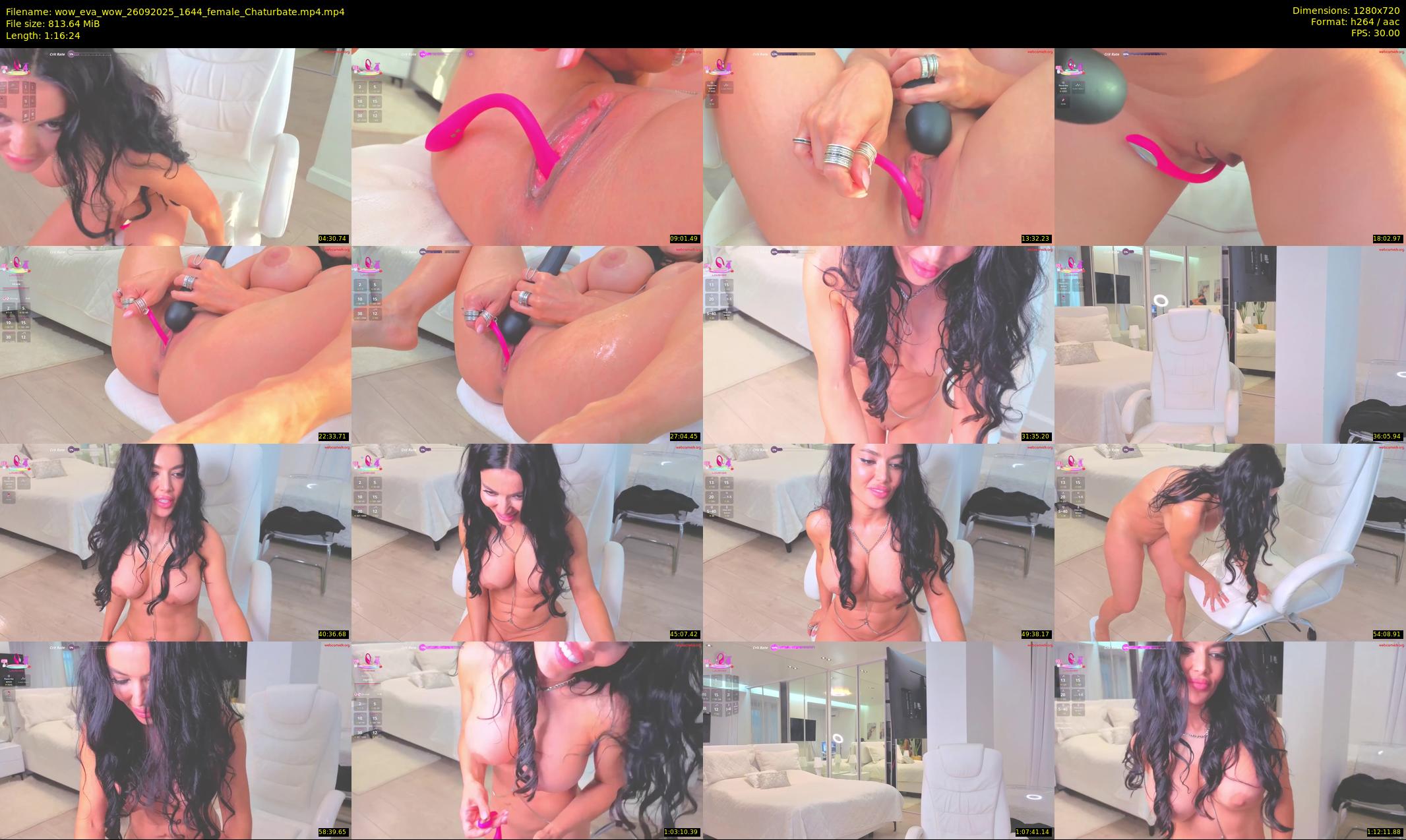 wow_eva_wow — 77 minute Chaturbate female cam show recording, 720p, Sep 26, 2025