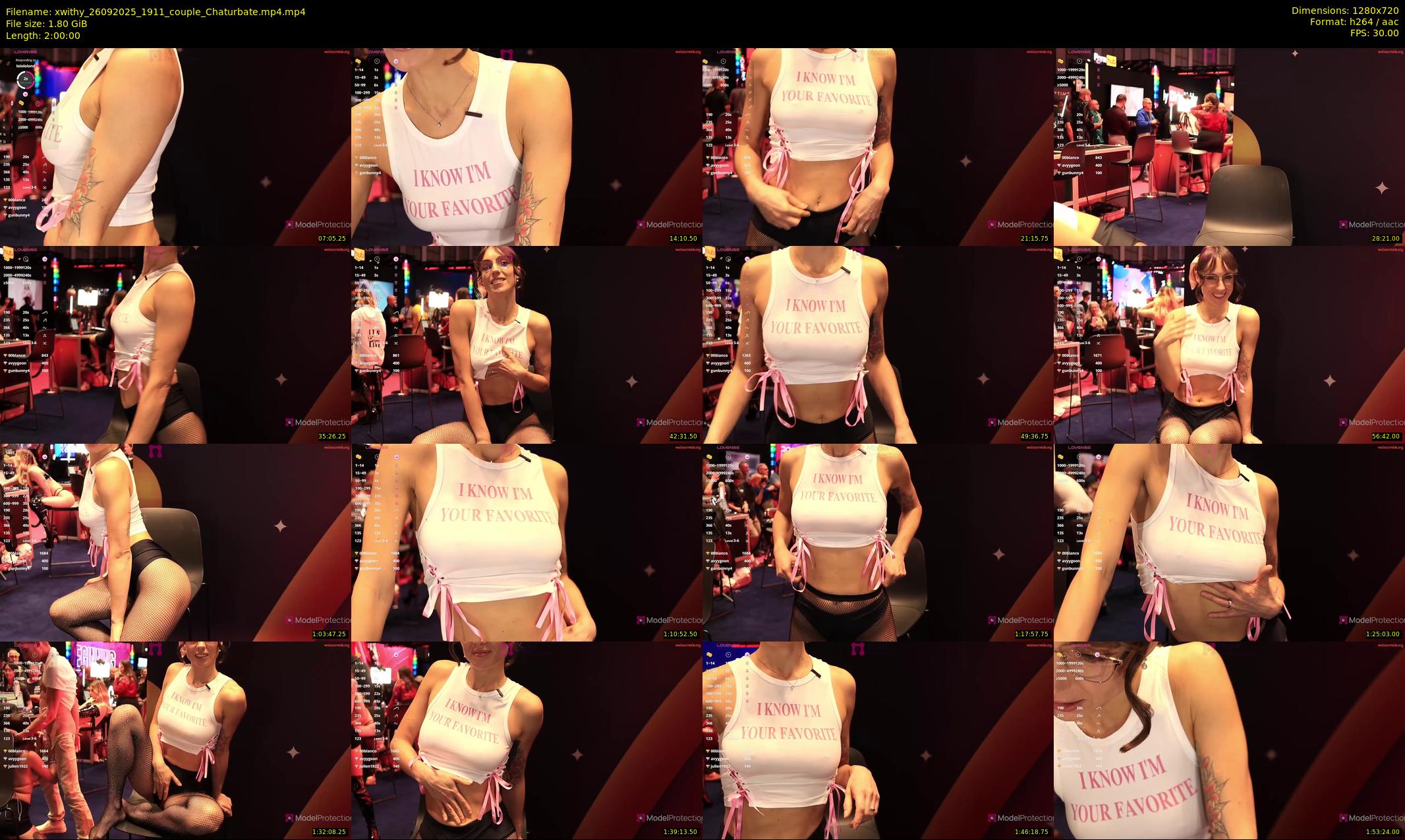 xwithy — 120 minute Chaturbate female cam show recording, 720p, Sep 26, 2025