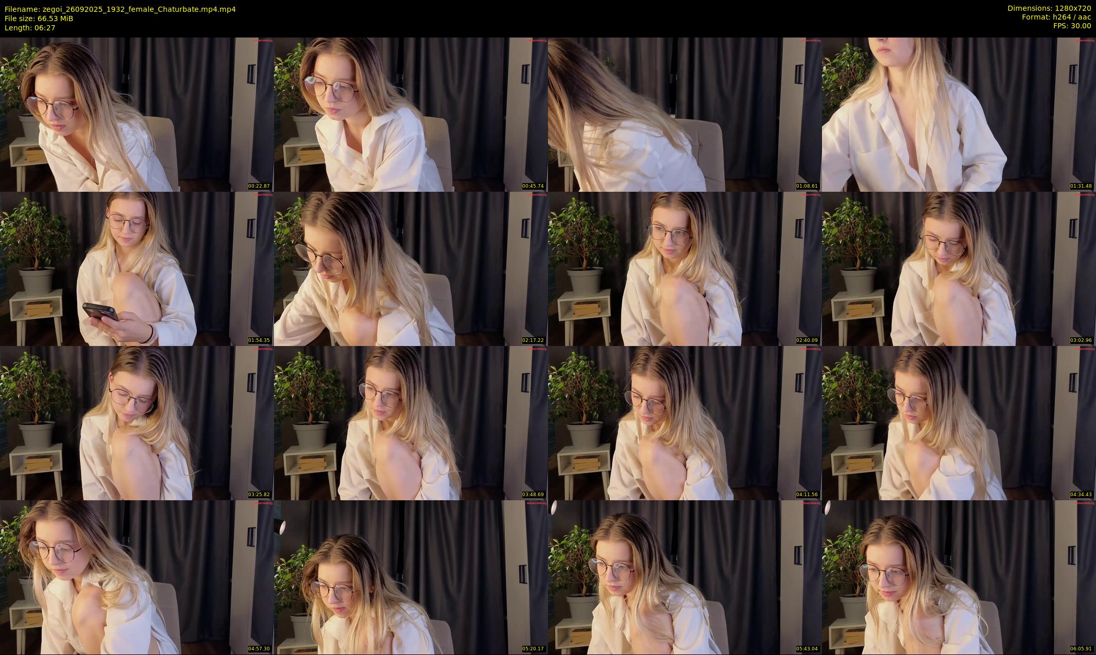 zegoi — 7 minute Chaturbate female cam show recording, 720p, Sep 26, 2025