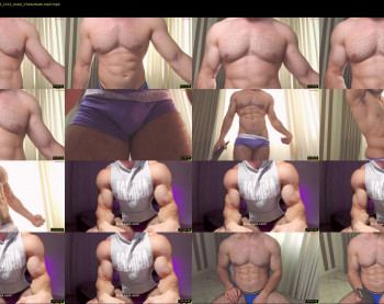 adam_muscle_ — 121 minute Chaturbate male cam show recording, 720p, Sep 27, 2025