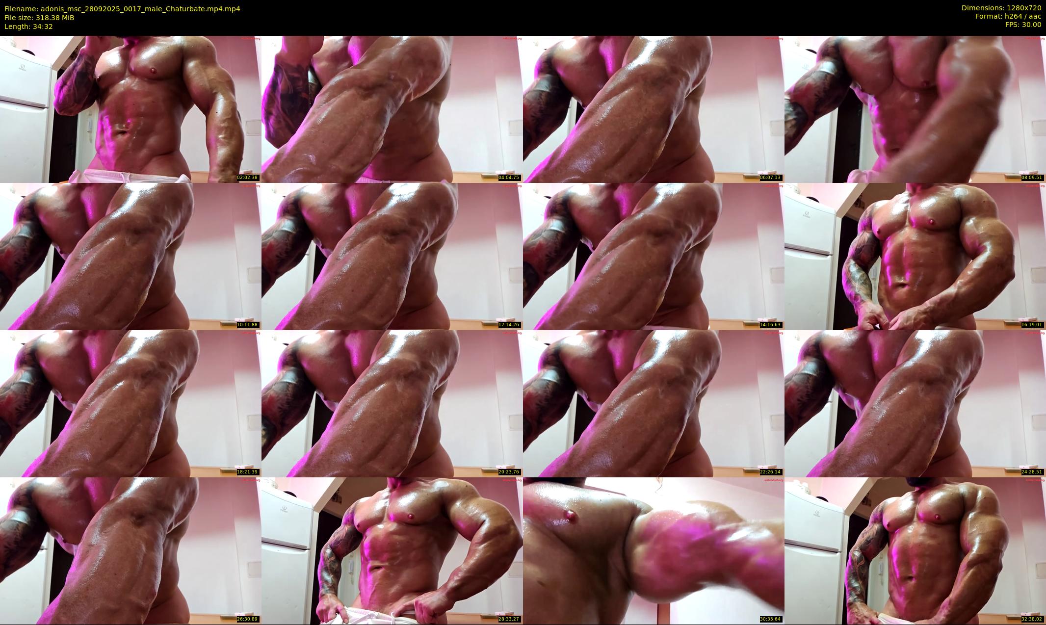 adonis_msc — 35 minute Chaturbate male cam show recording, 720p, Sep 28, 2025