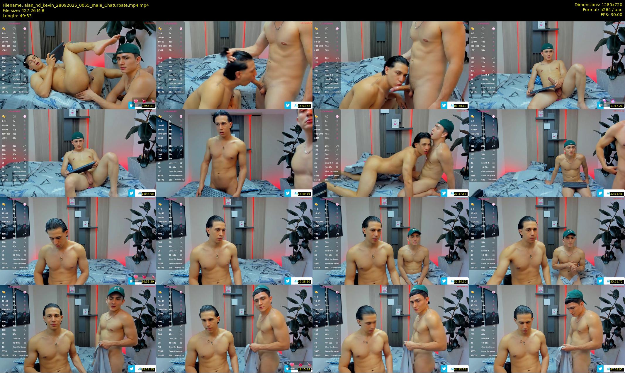alan_nd_kevin — 50 minute Chaturbate male cam show recording, 720p, Sep 28, 2025