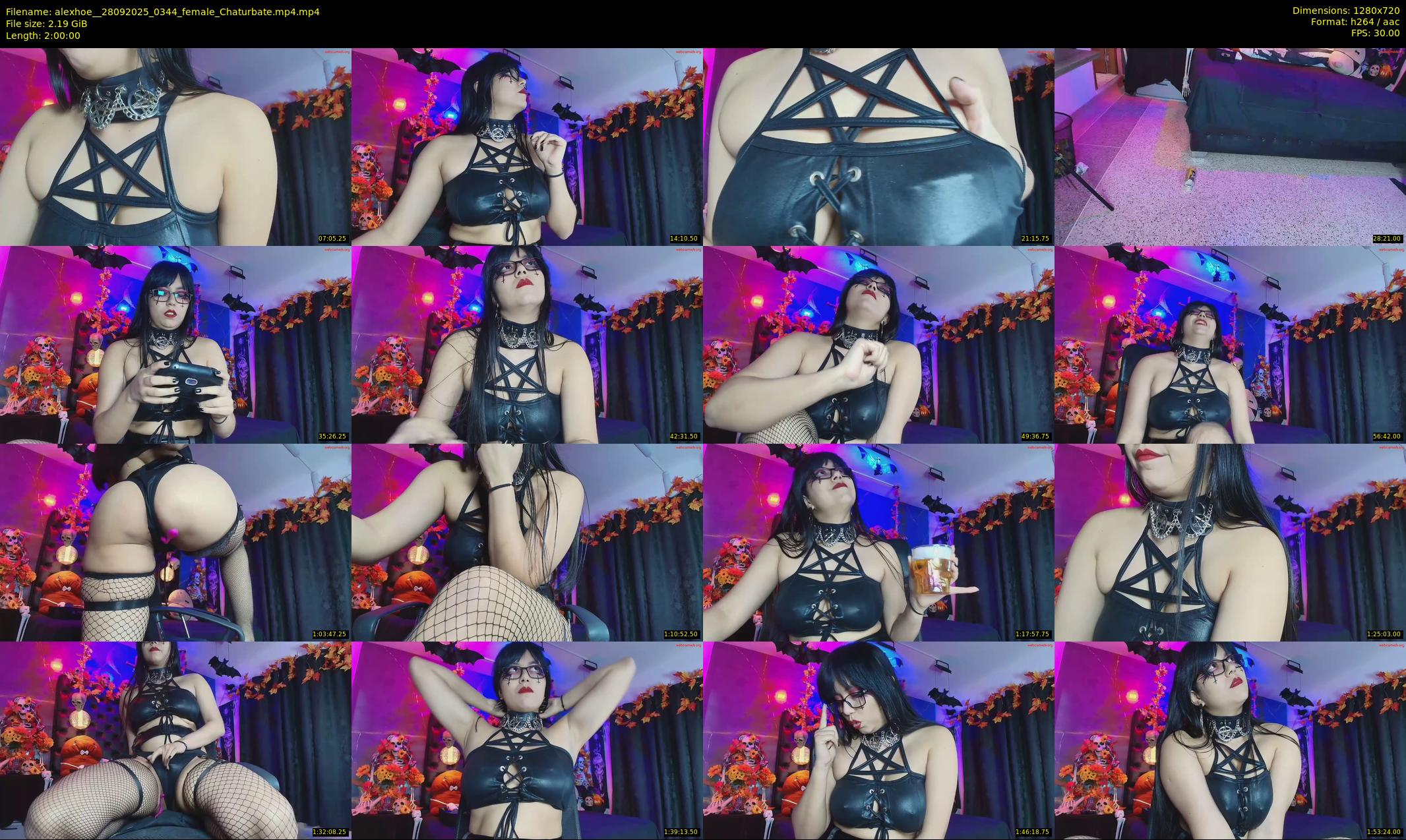 alexhoe_ — 120 minute Chaturbate female cam show recording, 720p, Sep 28, 2025