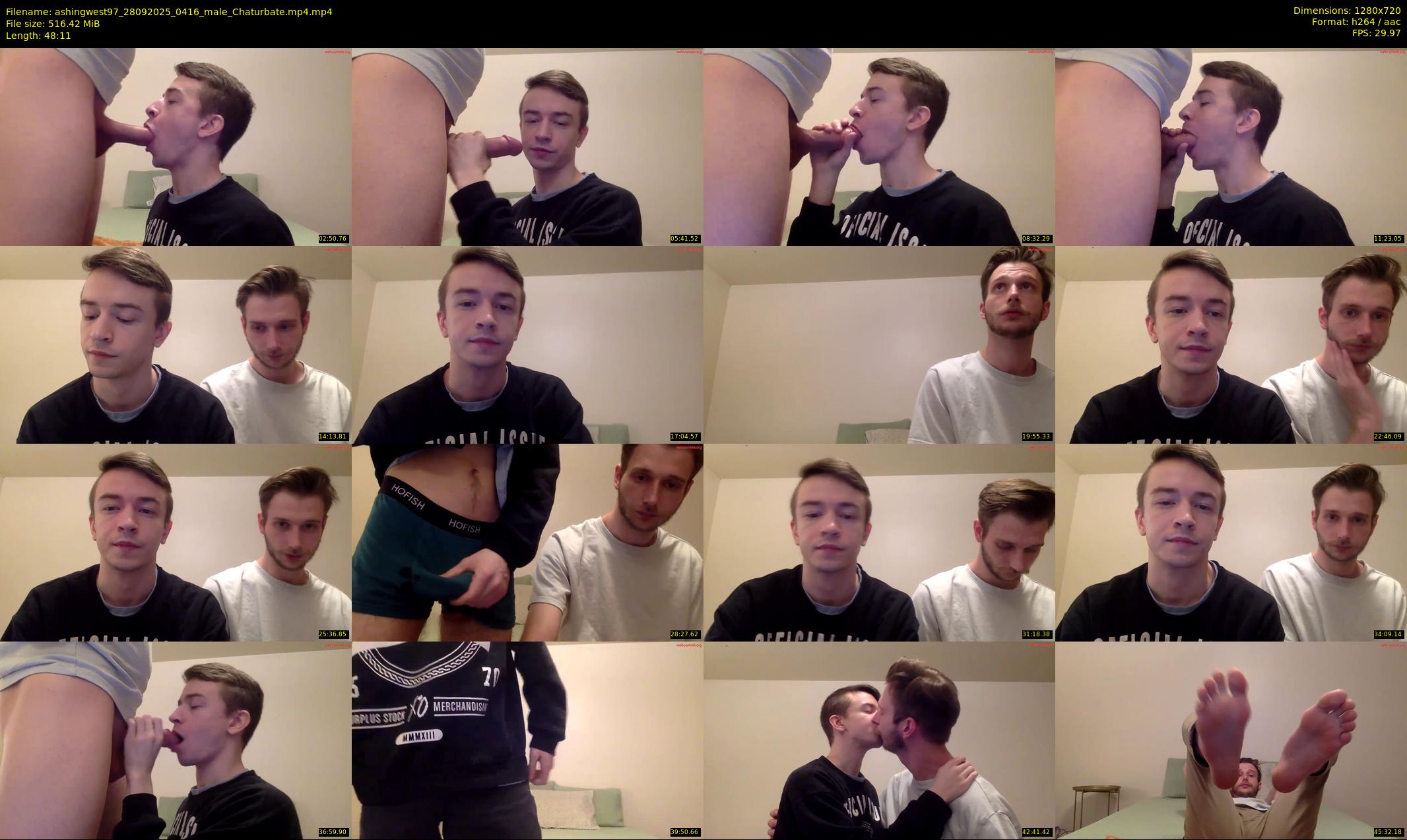 ashingwest97 — 49 minute Chaturbate male cam show recording, 720p, Sep 28, 2025