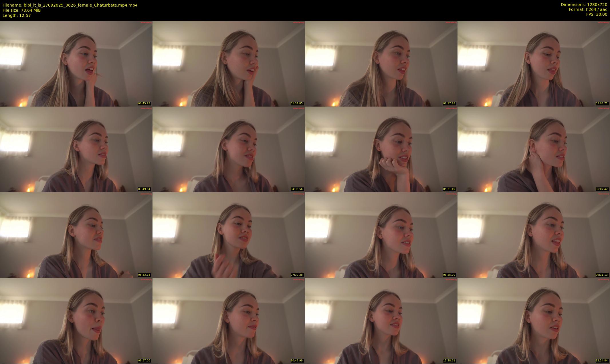 bibi_it_is — 13 minute Chaturbate female cam show recording, 720p, Sep 27, 2025