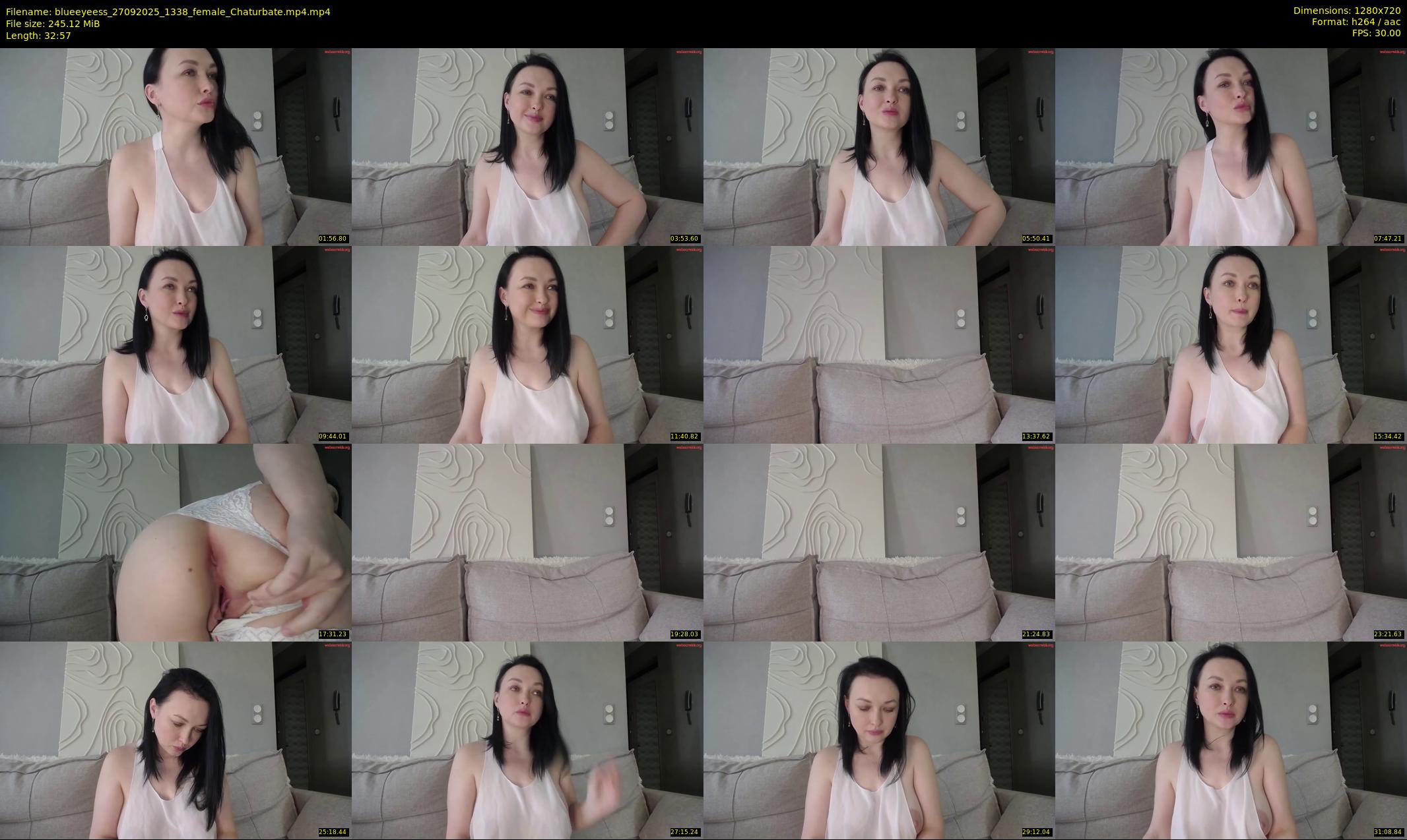 blueeyeess — 33 minute Chaturbate female cam show recording, 720p, Sep 27, 2025